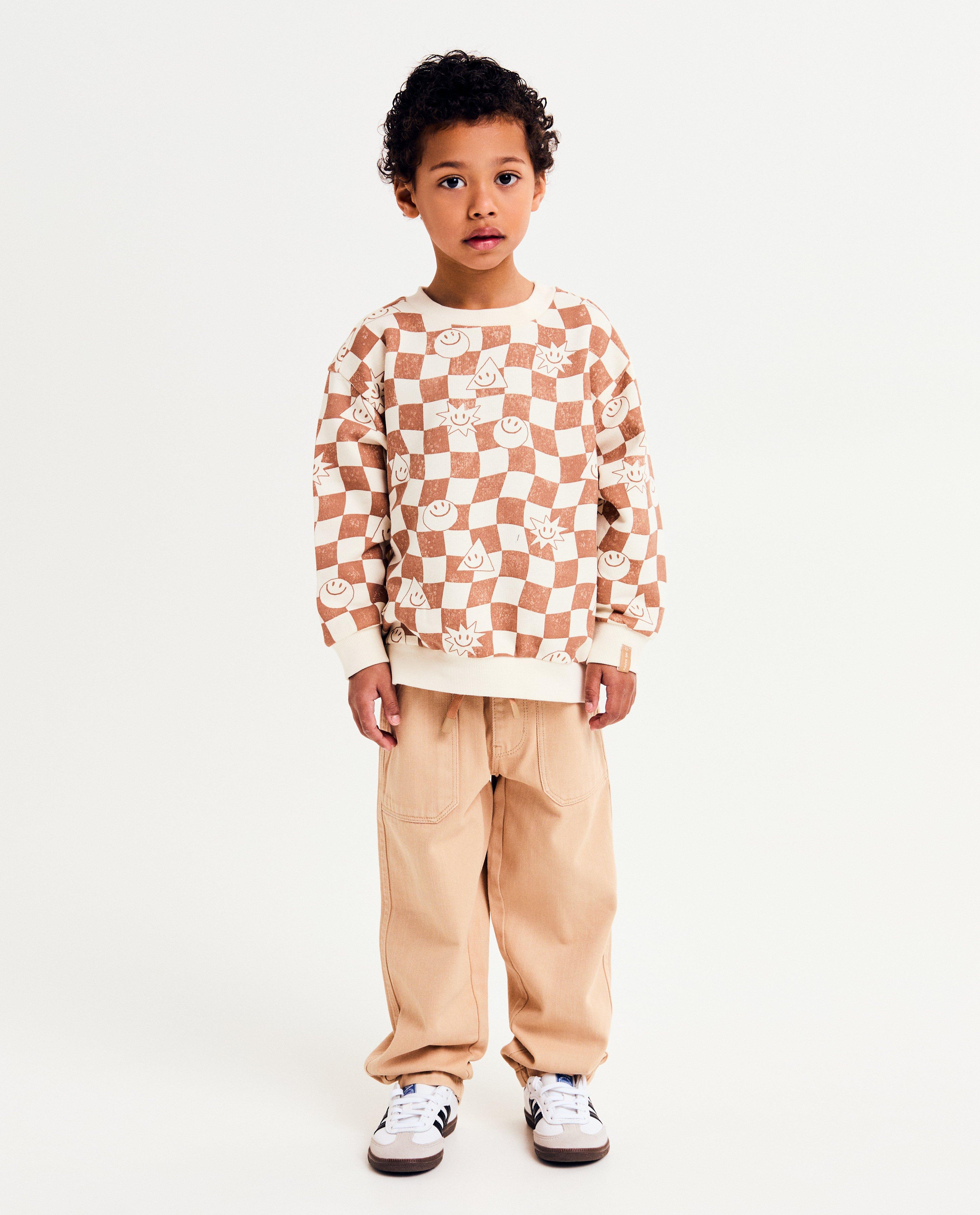 Beige jeans, baggy fit - null - Kidz Nation