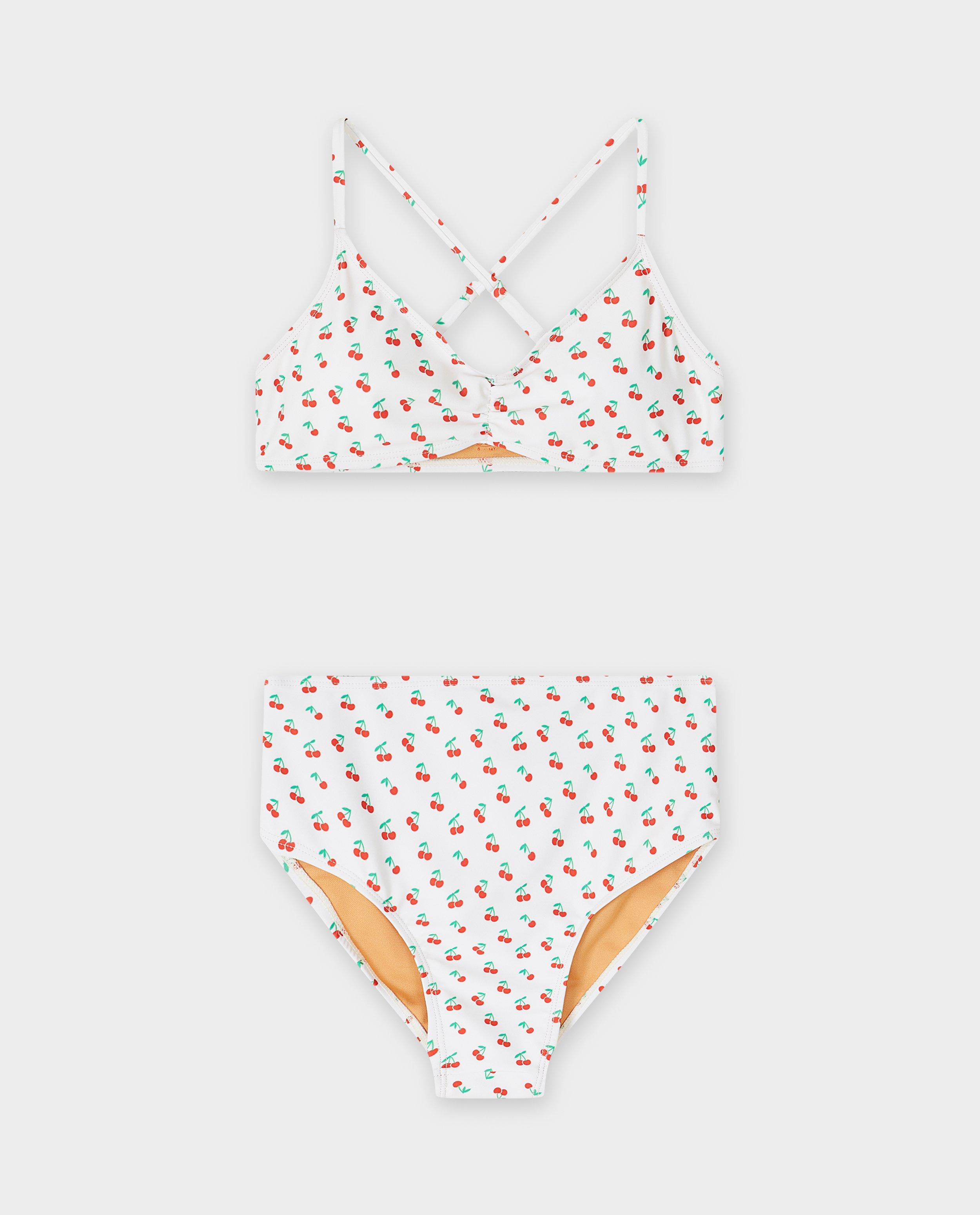 Bikini met print kersen, XXS-L - null - Groggy