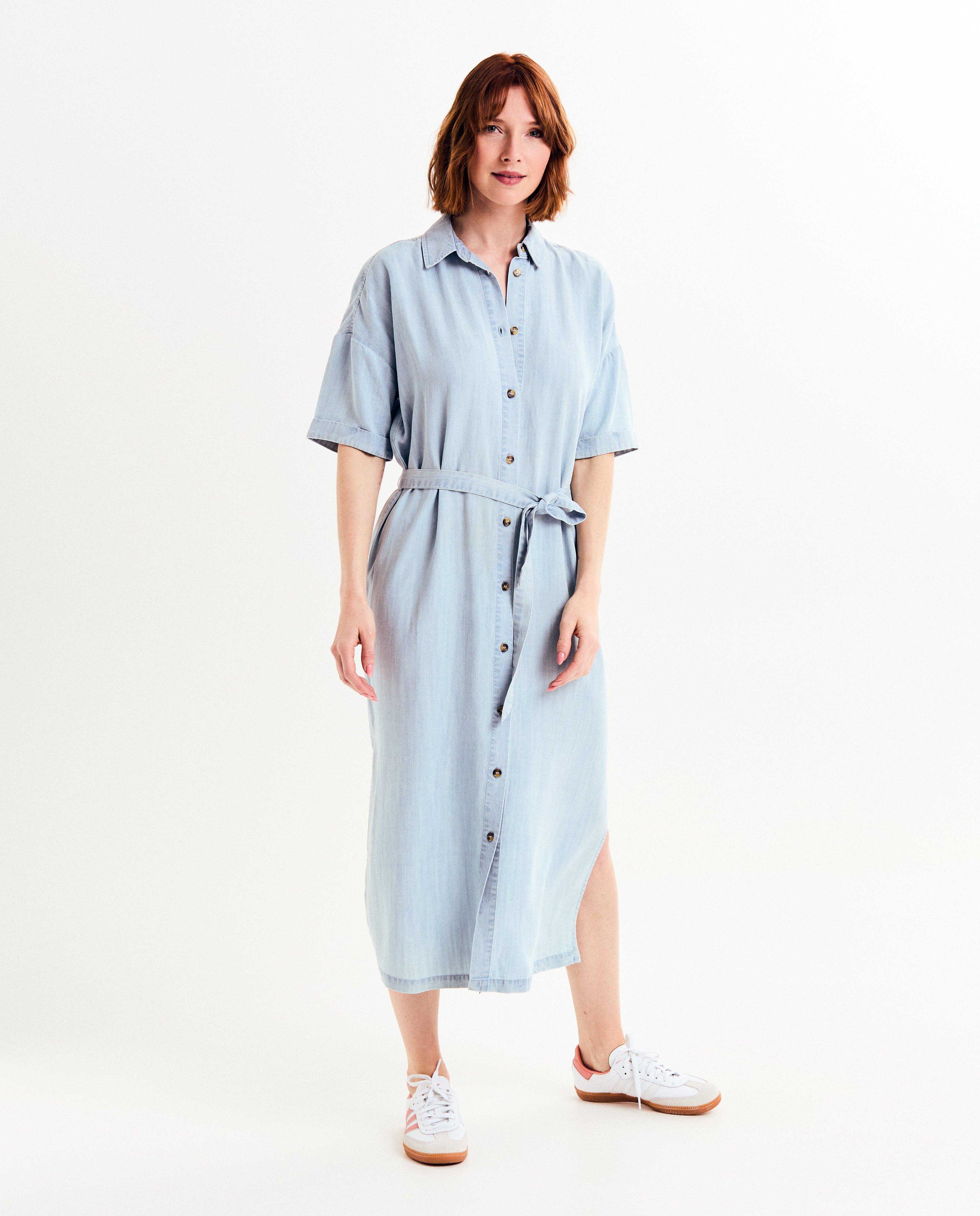 Blauwe jurk - null - Sora