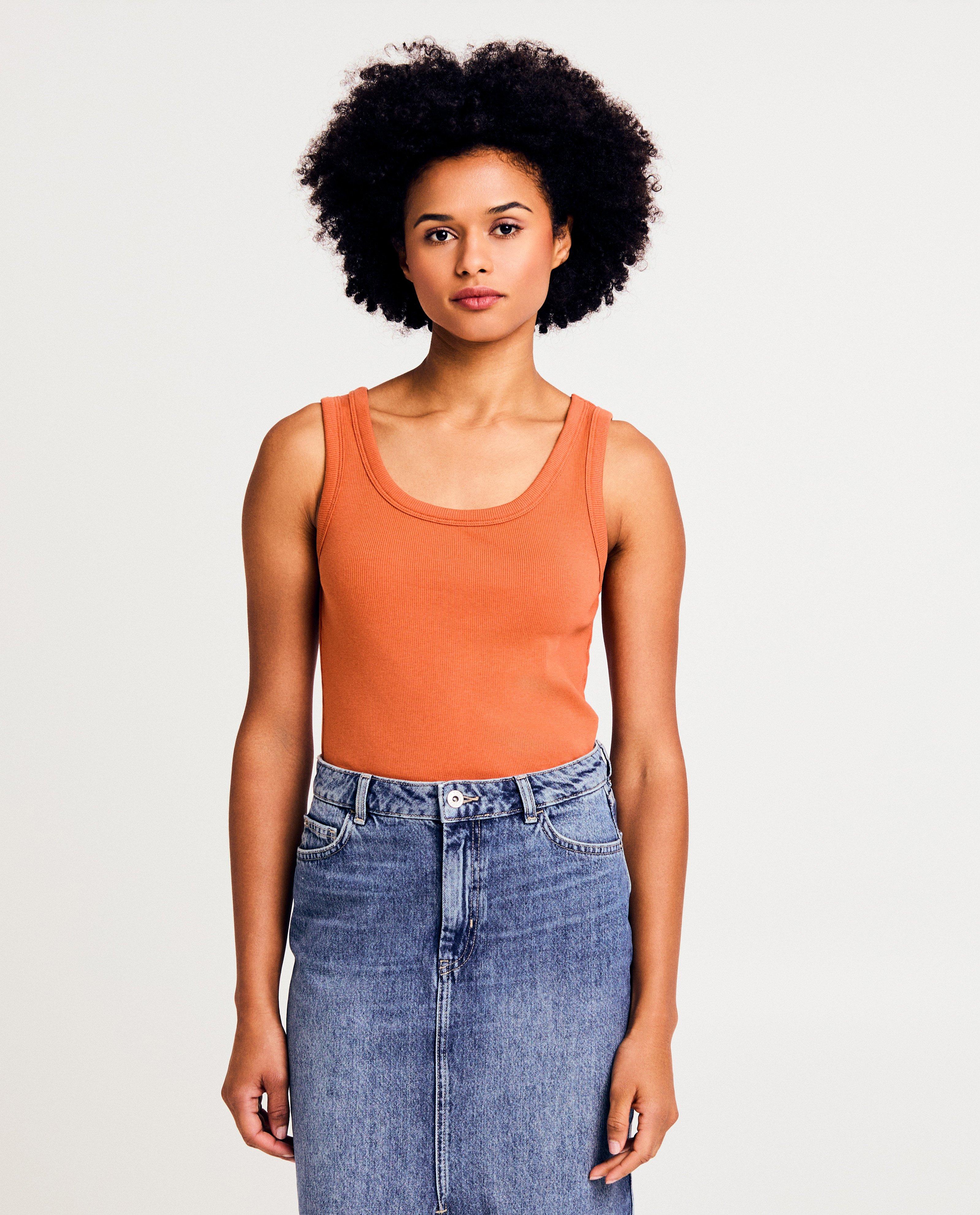 Top - D&eacute;tails du produit - orange fonc&eacute; - image num&eacute;ro 1