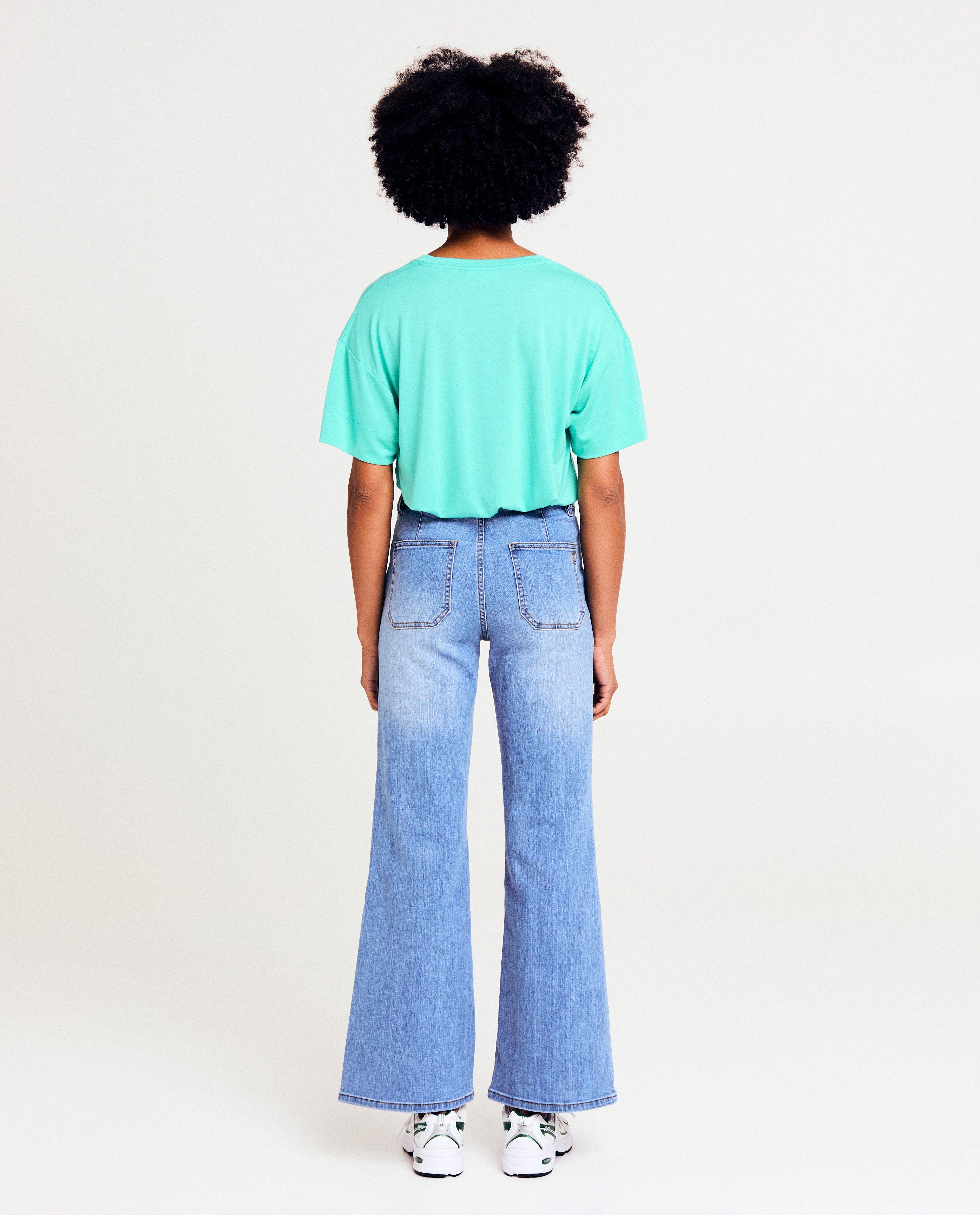 T-shirts - T-shirt met siernaden