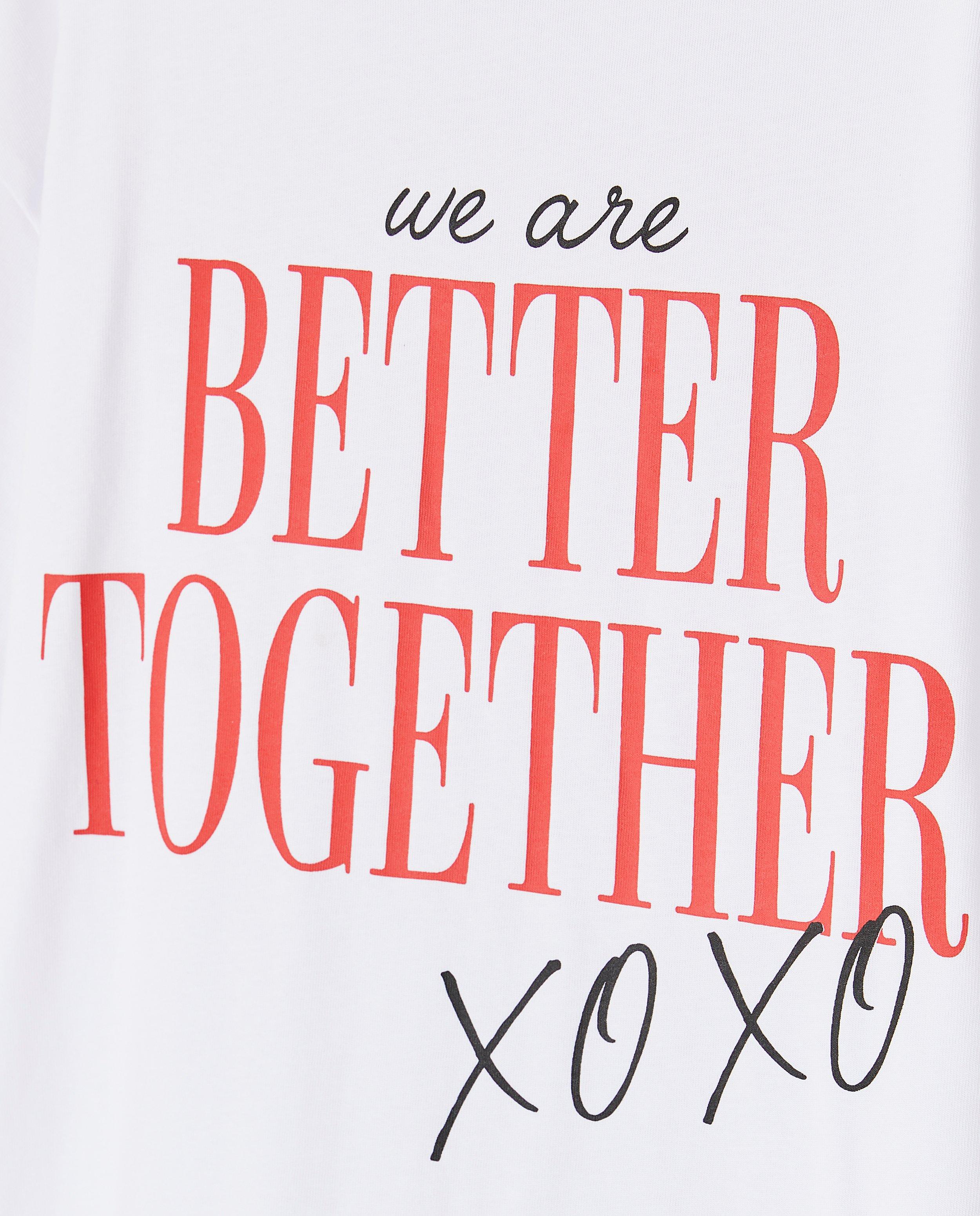 T-shirts - T-shirt met backprint, oversized fit
