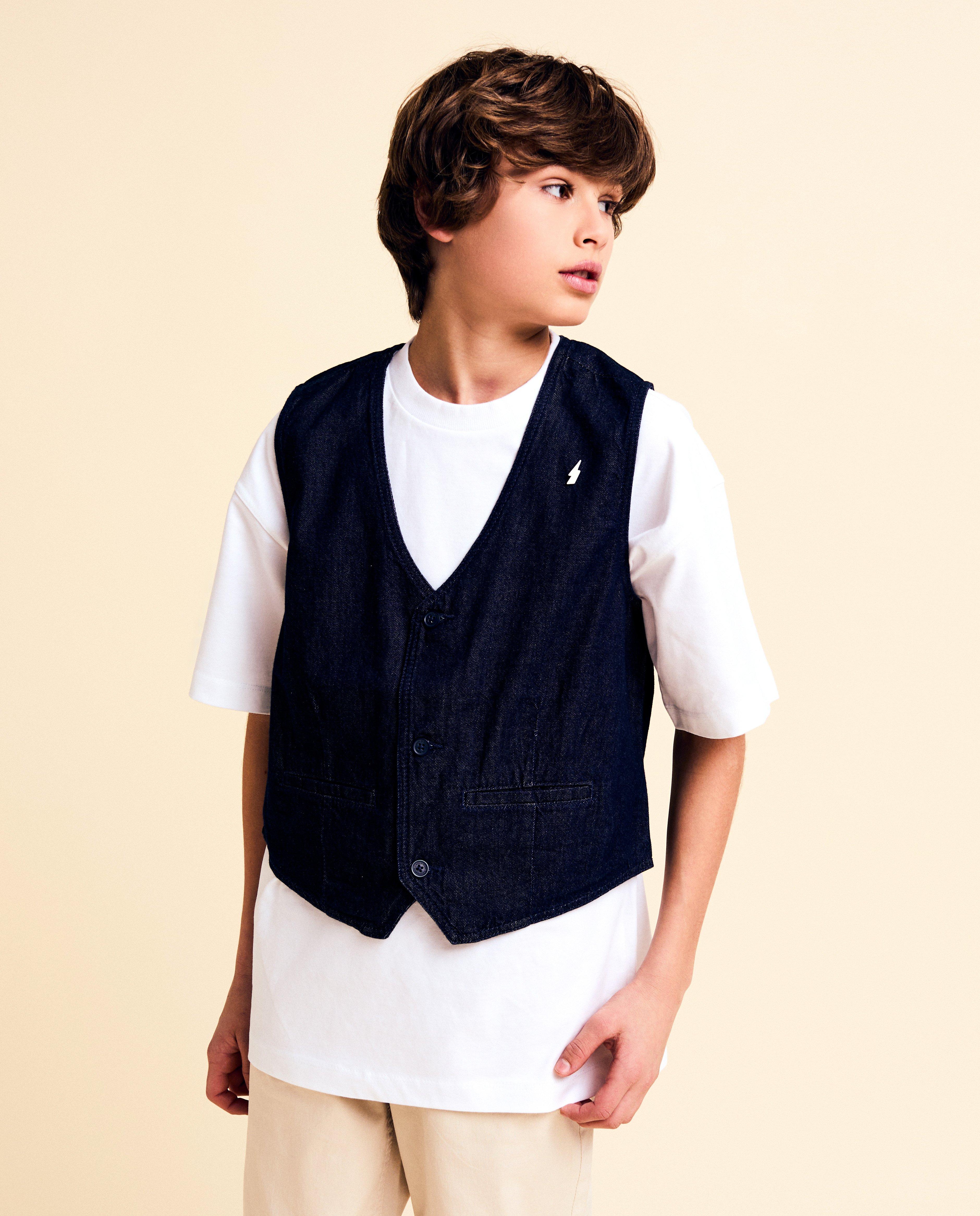 Donkerblauwe gilet, Special occasions - null - Kidz Nation