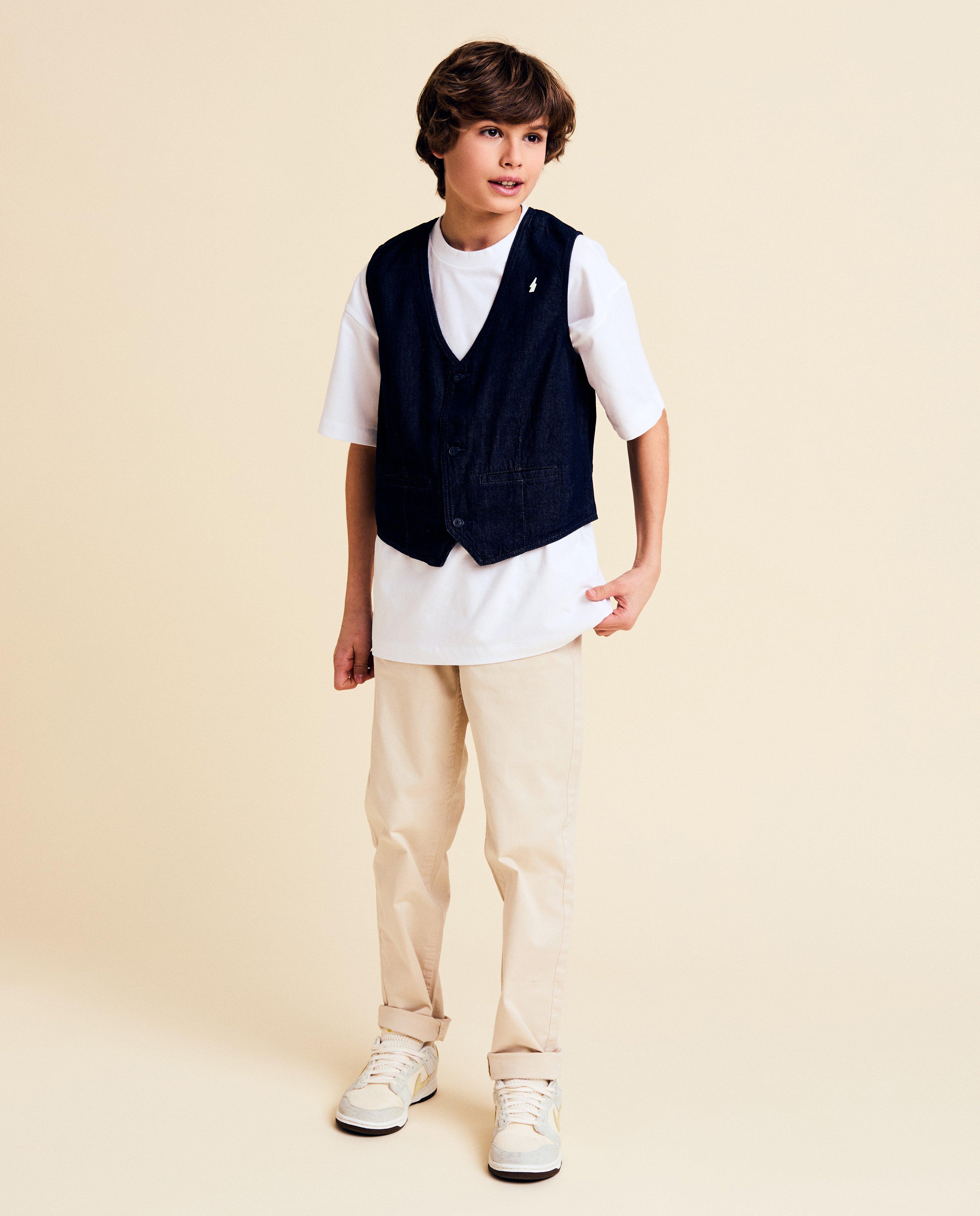 Cardigan - Donkerblauwe gilet
