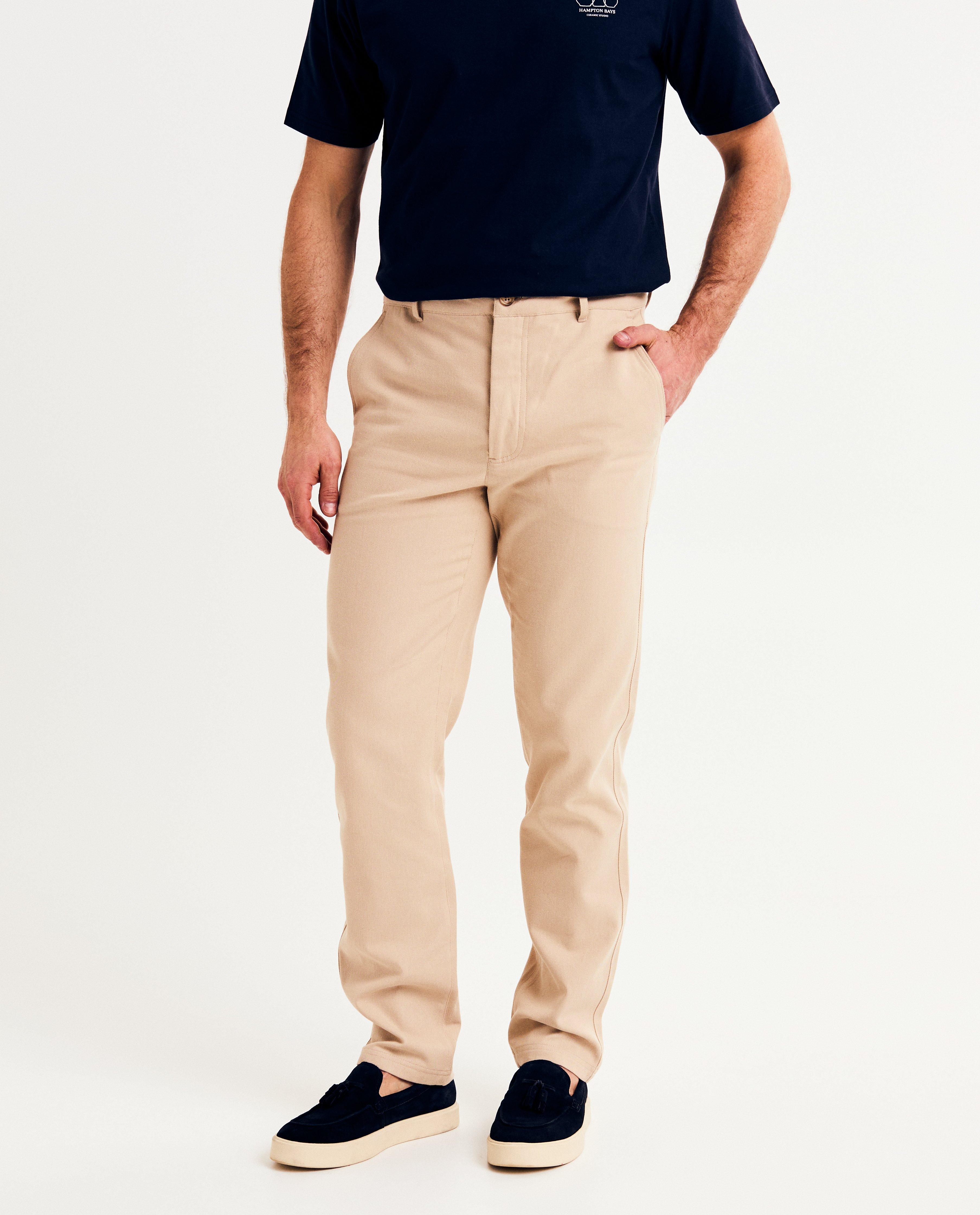 Pantalons - Pantalon bleu foncé, straight fit