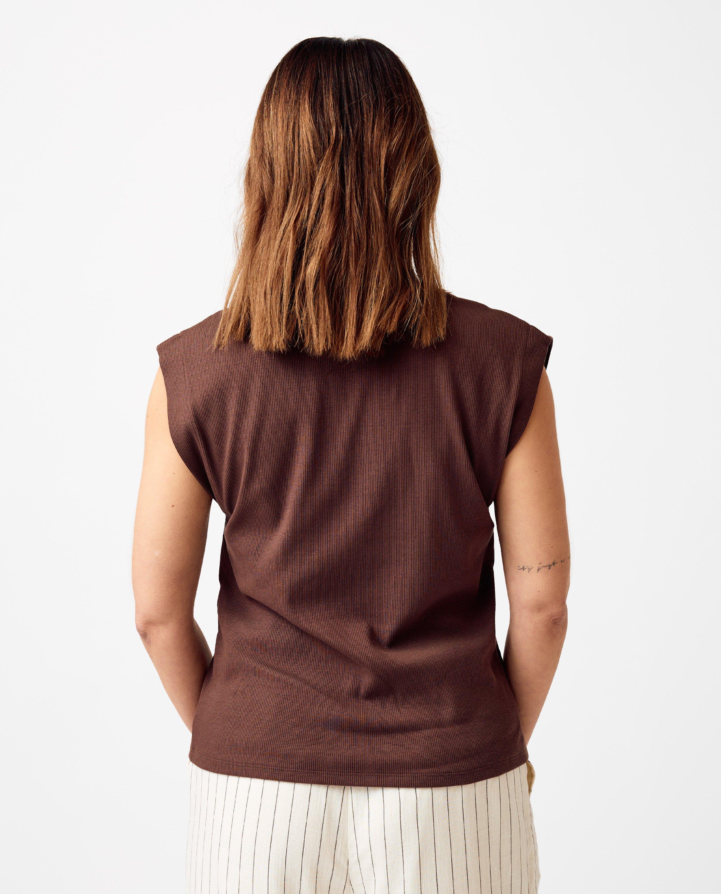 T-shirts - T-shirt met fijne rib