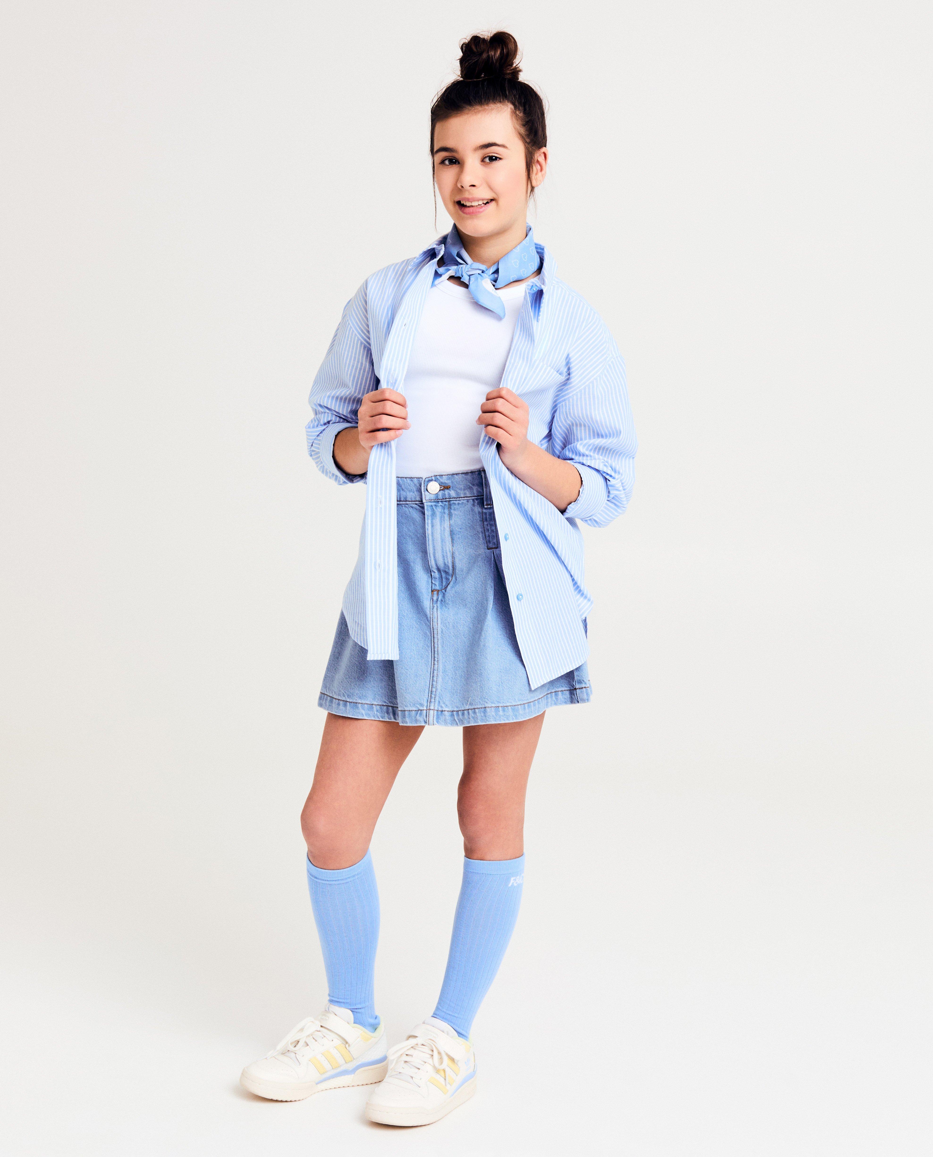 Hemden - Hemd met strepen, oversized fit