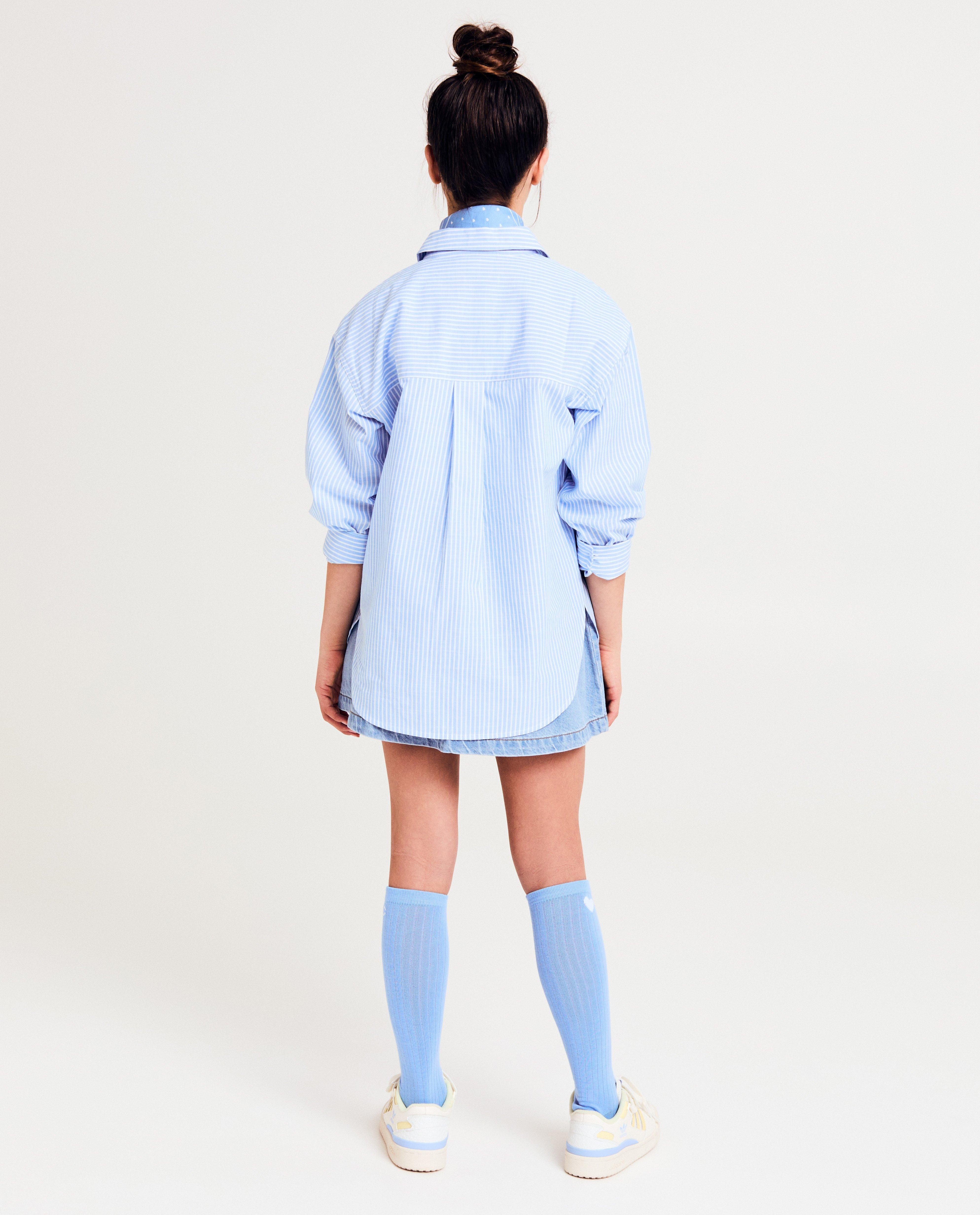 Hemden - Hemd met strepen, oversized fit