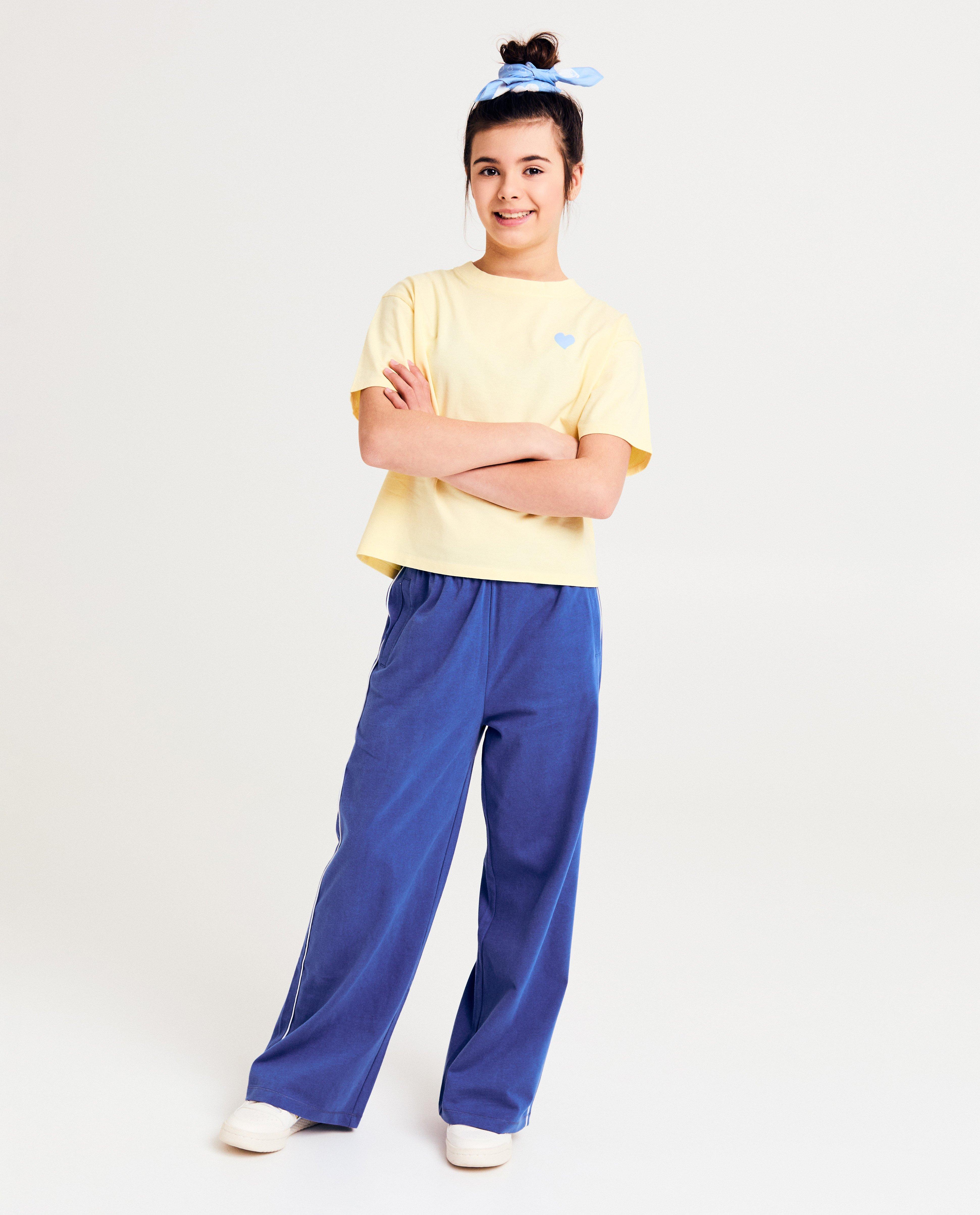 Joggingbroek met sierbiezen - null - Fish & Chips