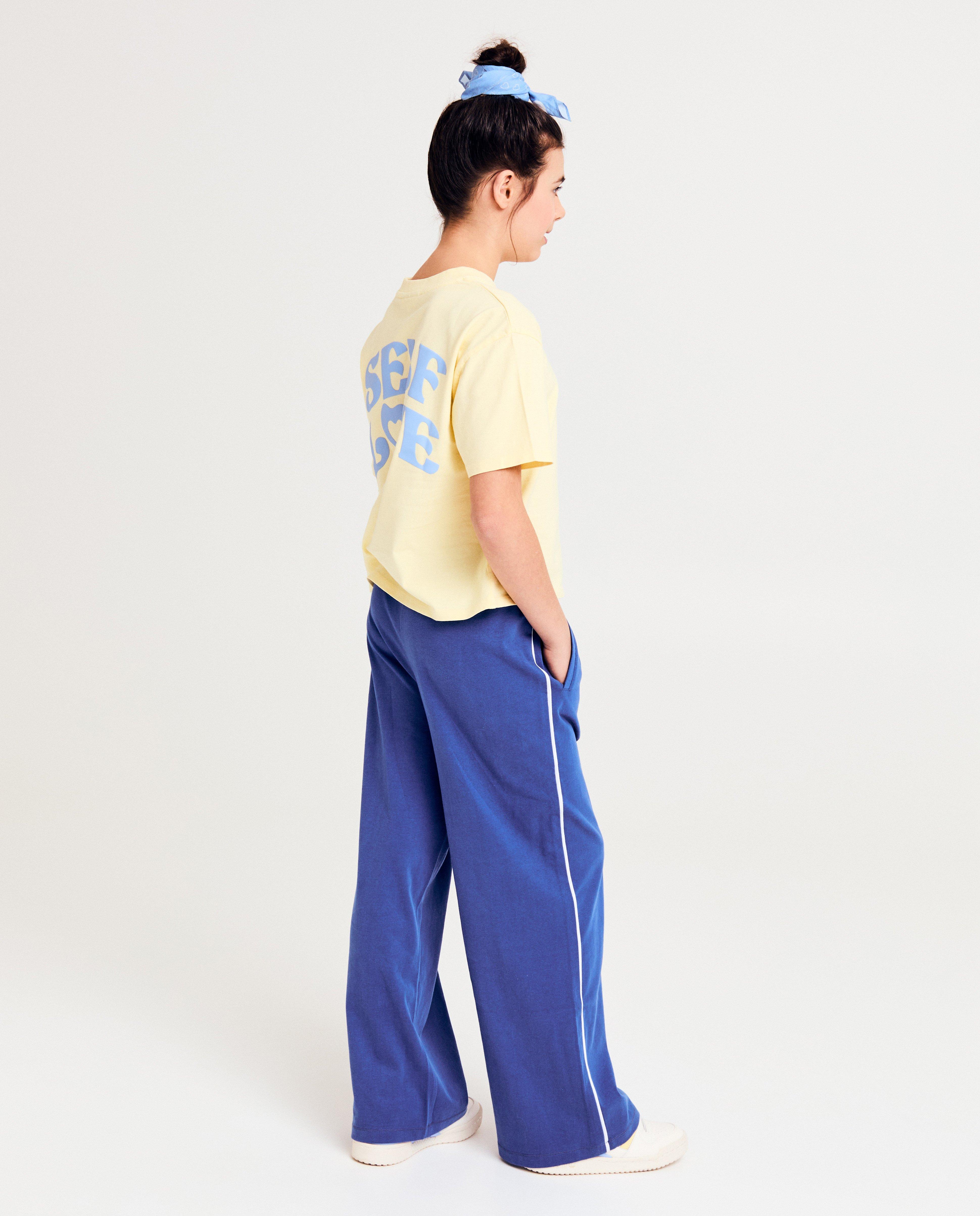 Broeken - Joggingbroek met sierbiezen