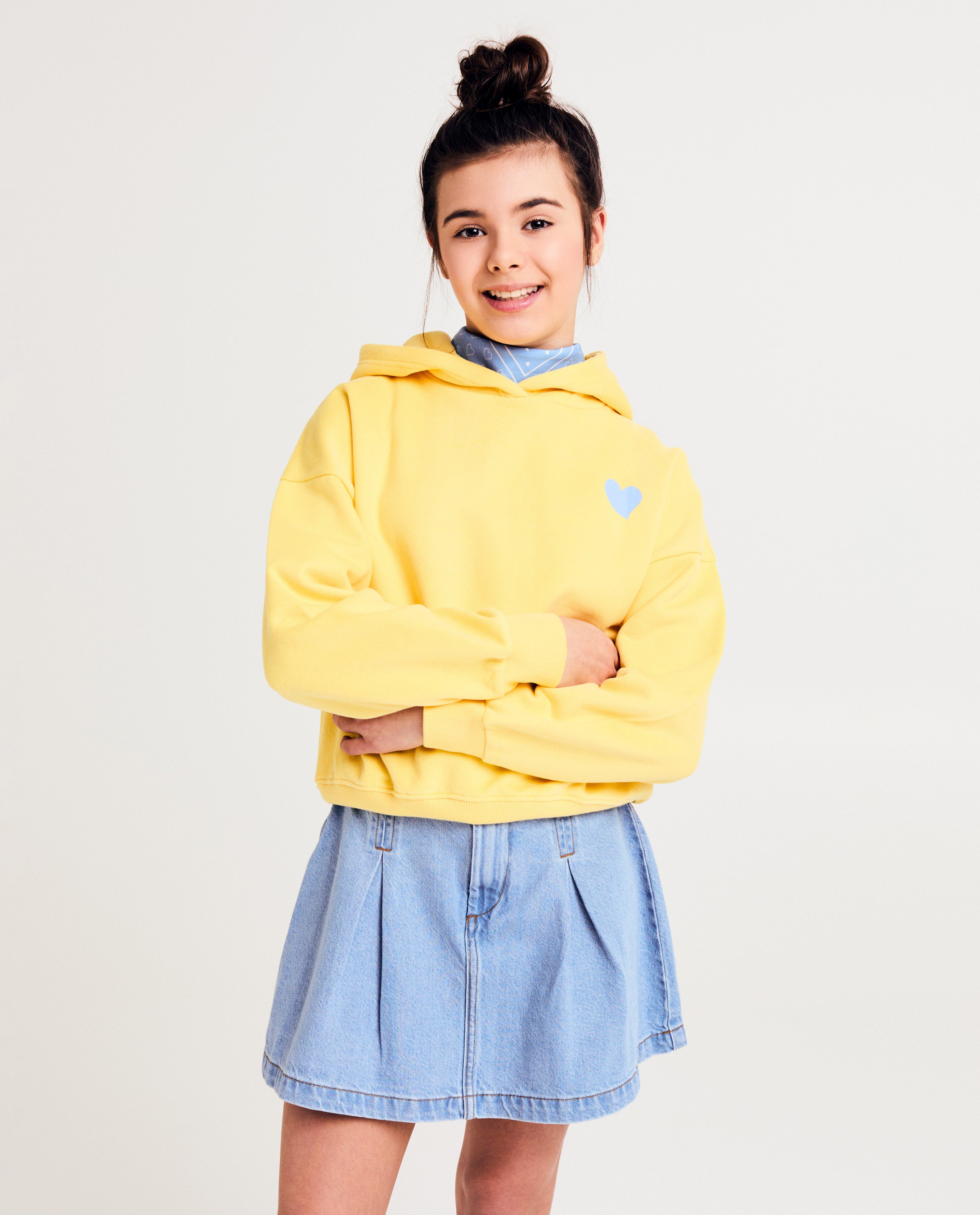 Sweaters - Hoodie met backprint