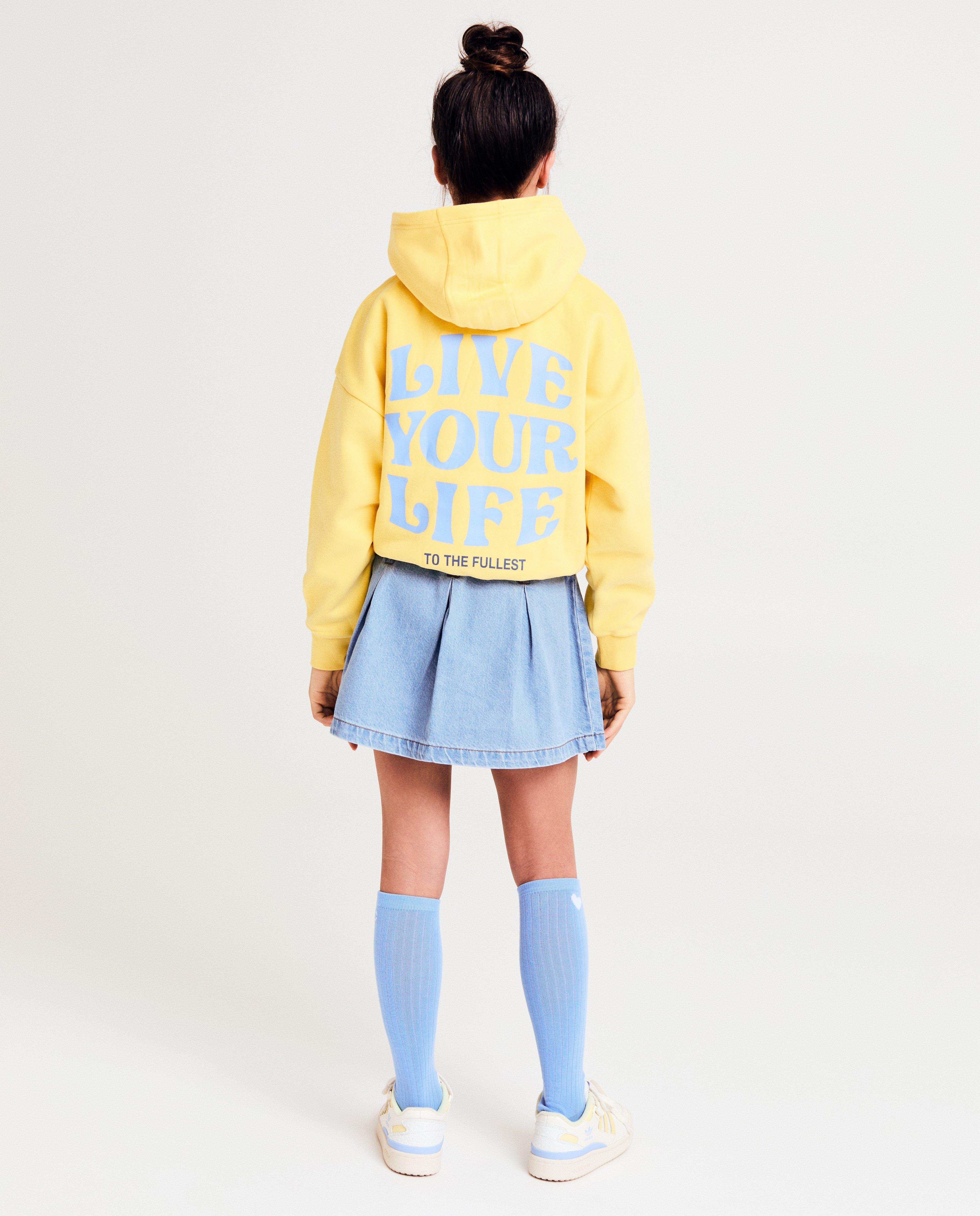 Sweaters - Hoodie met backprint