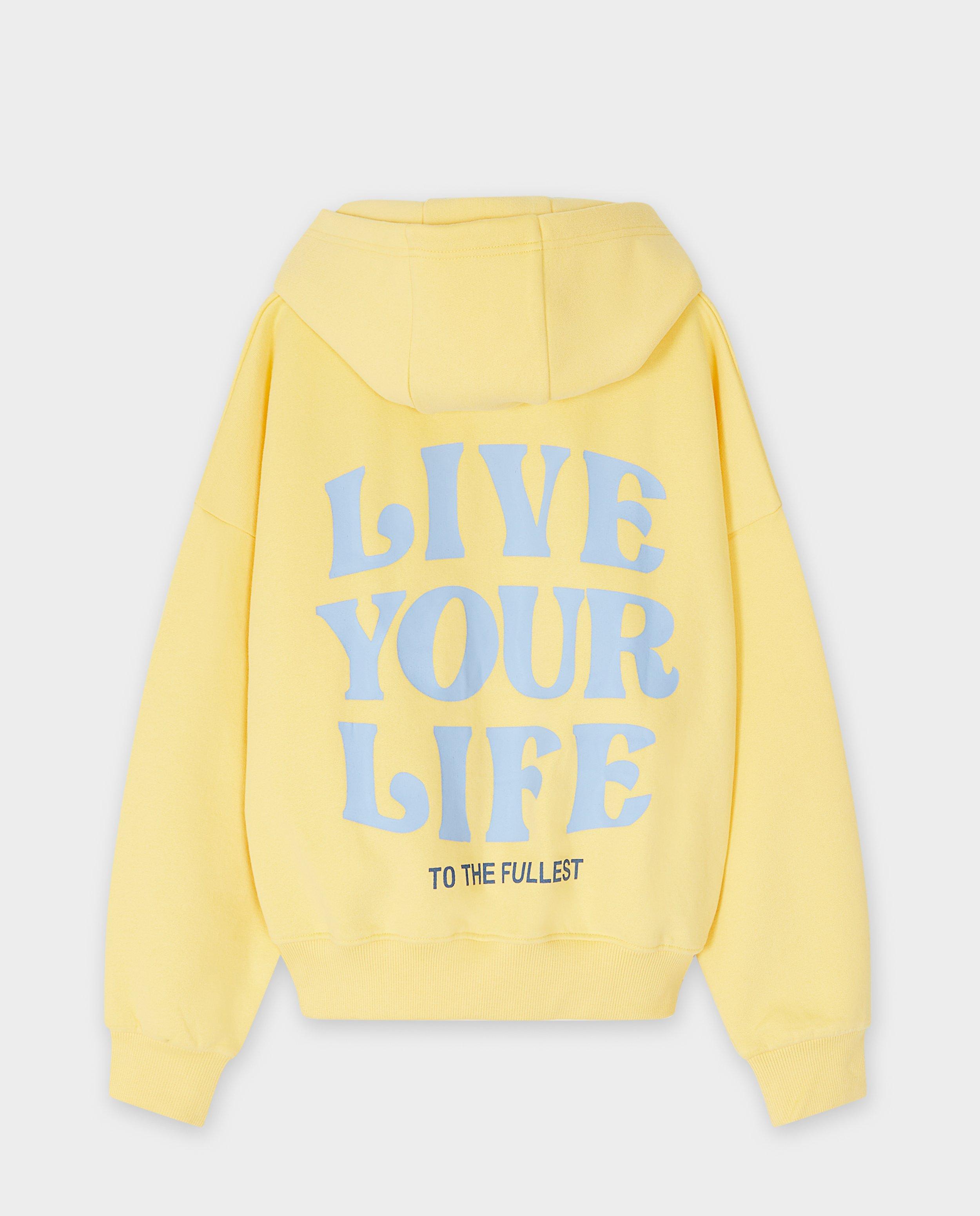 Sweaters - Hoodie met backprint