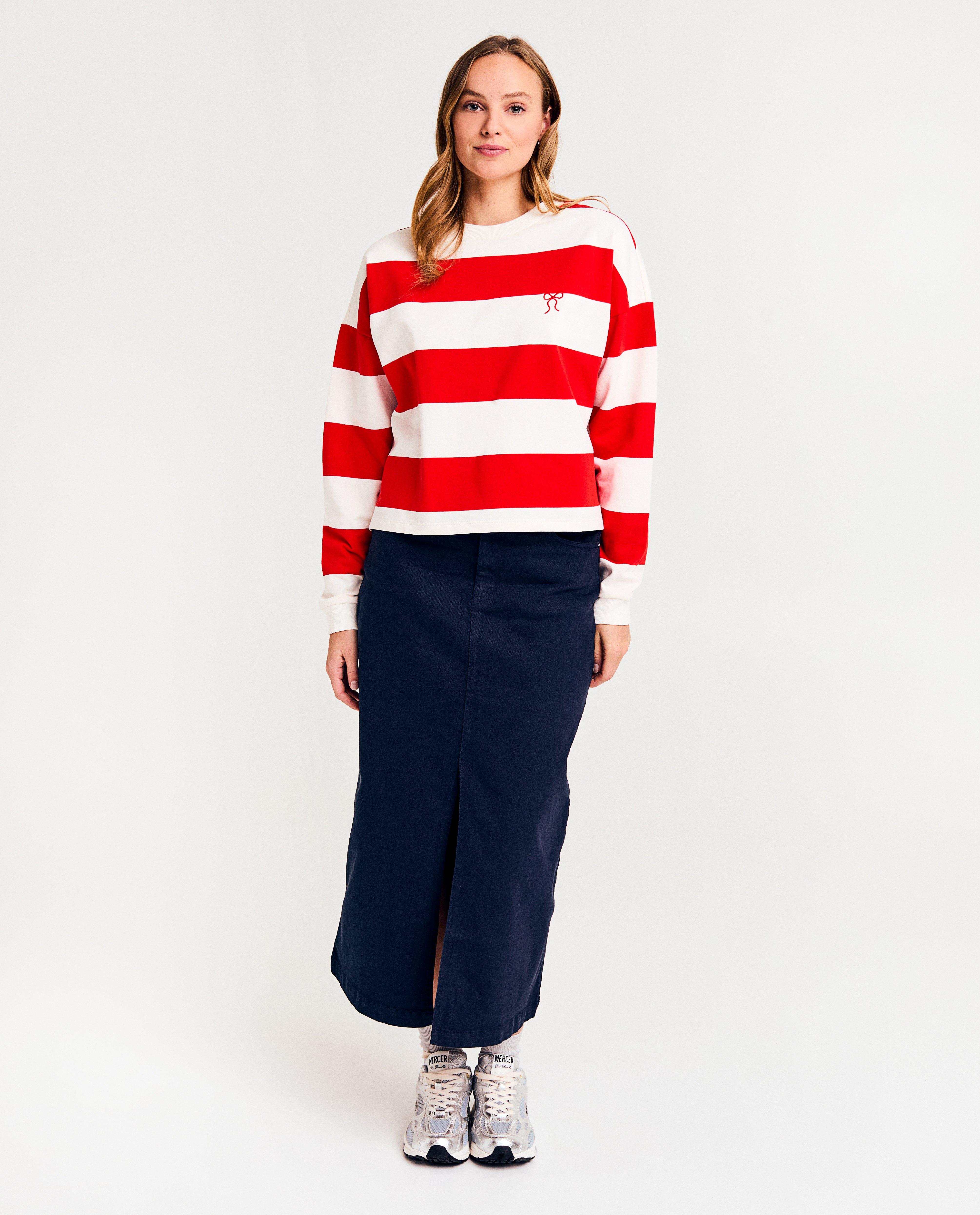 Donkerblauwe jeansrok - null - Saint Tropez
