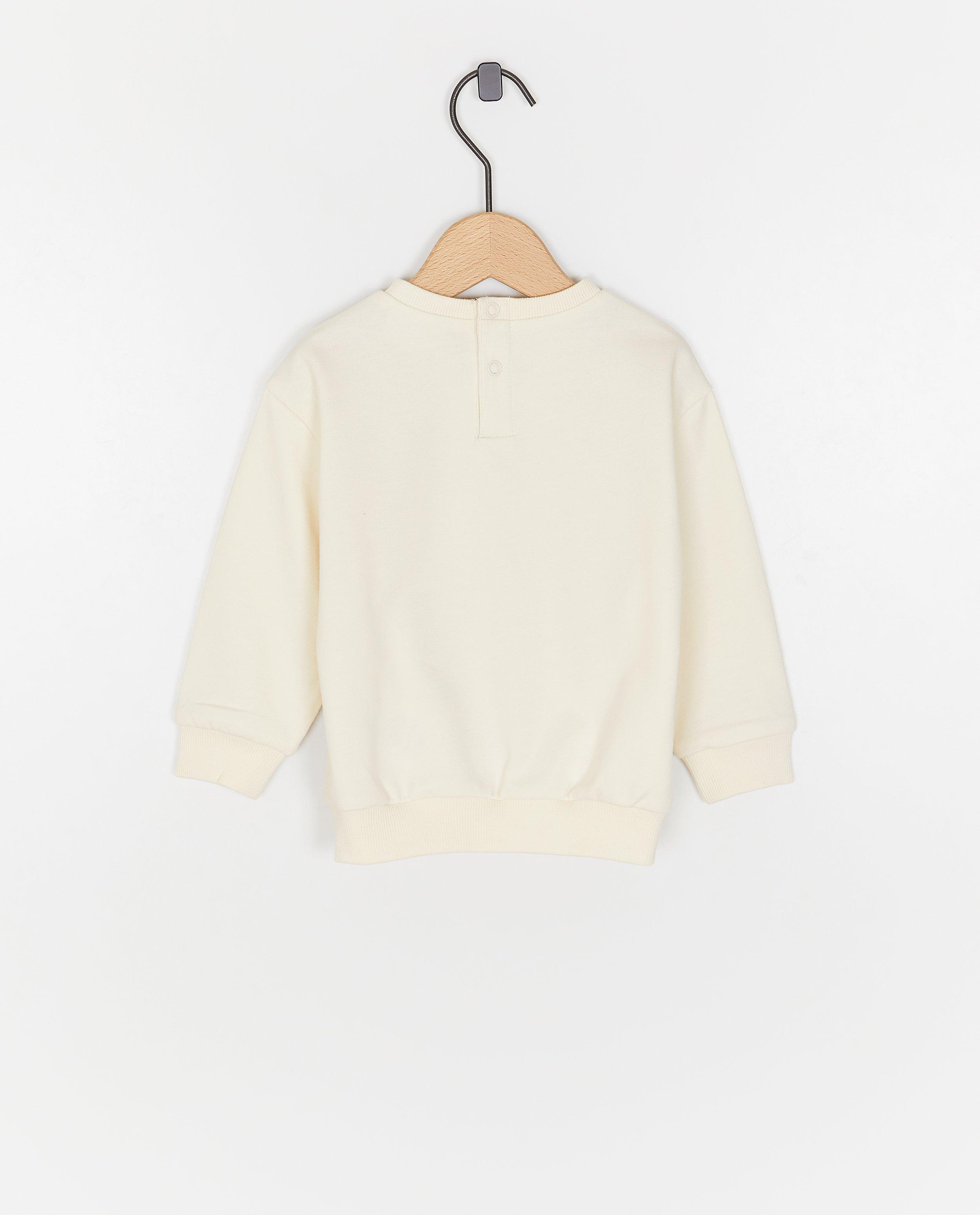 Sweater met smiley - Product Detail - wit - afbeelding nummer 2