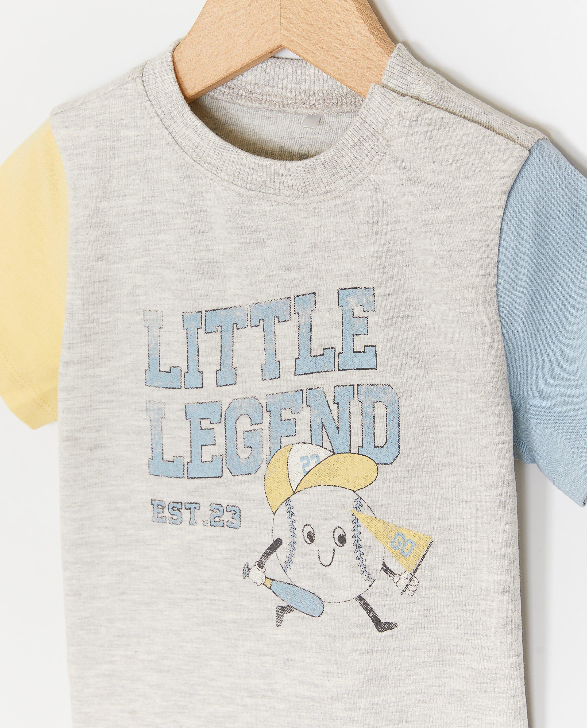 T-shirts - T-shirt met print baseball, unisex