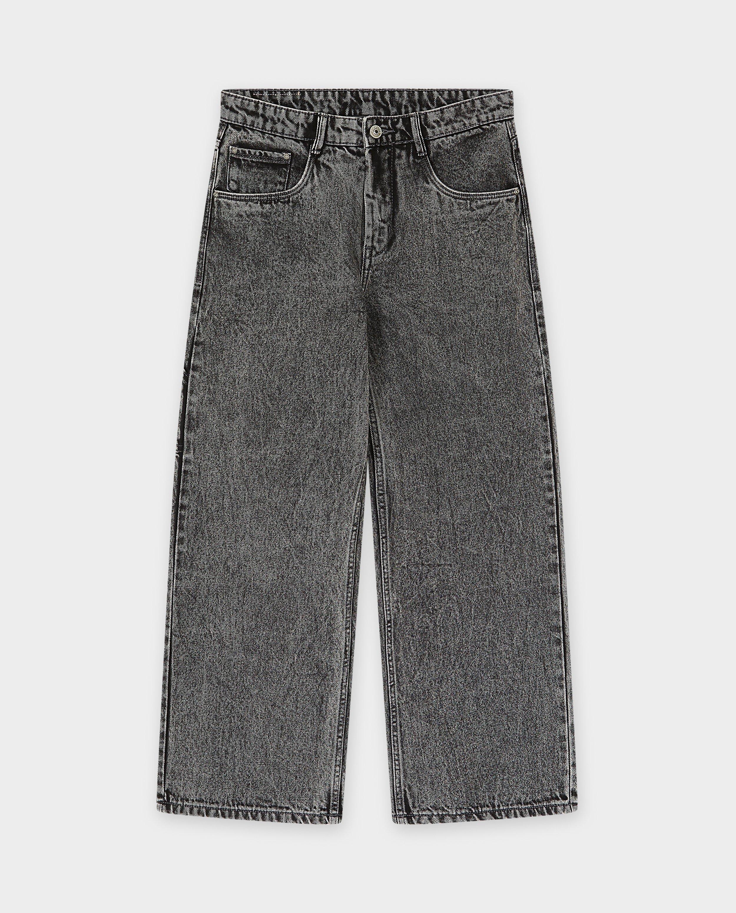 Jeans - Jeans gris foncé, skater fit