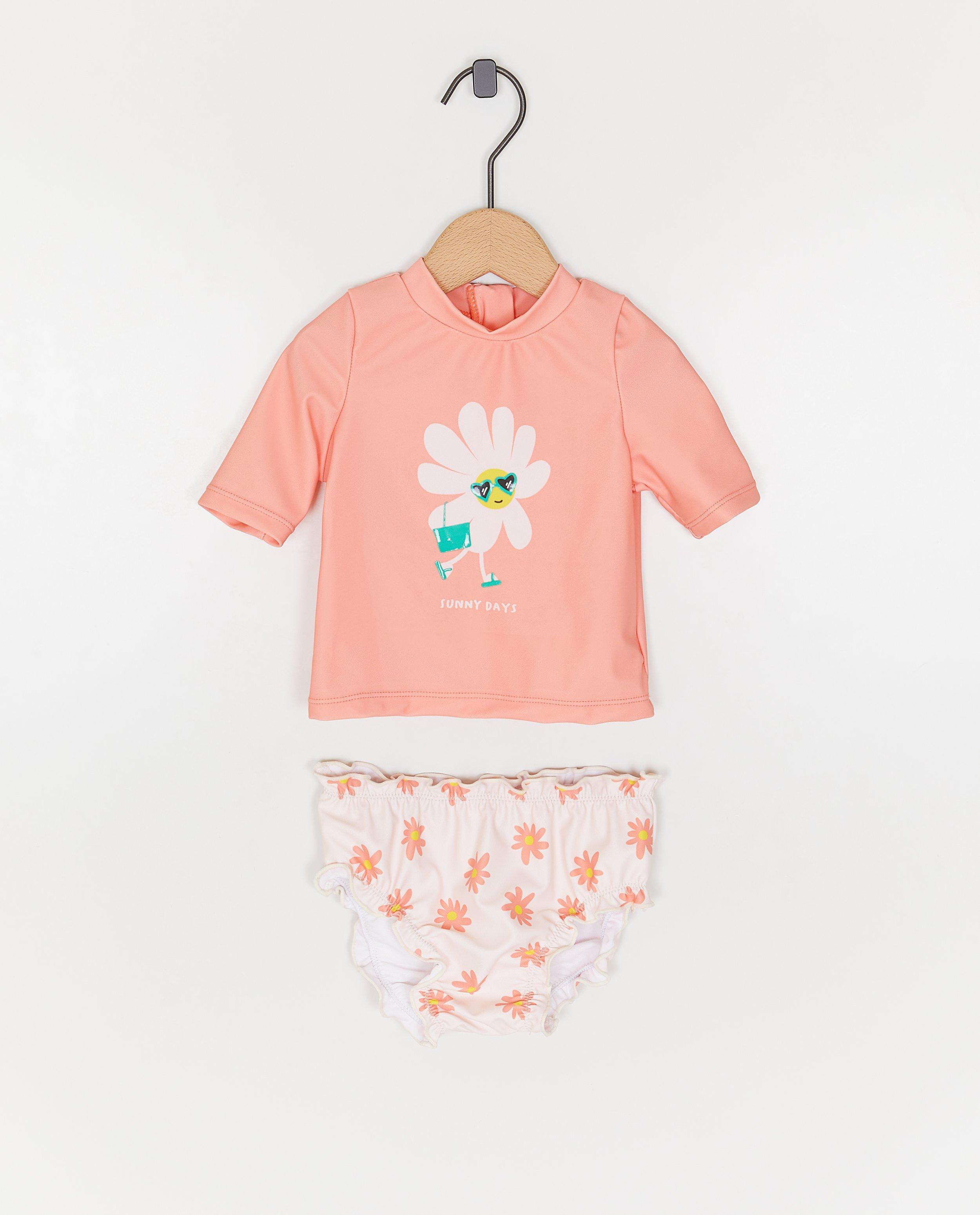 Zwemset: top + broekje, UPF 50+, 62-104 - null - Cuddles and Smiles