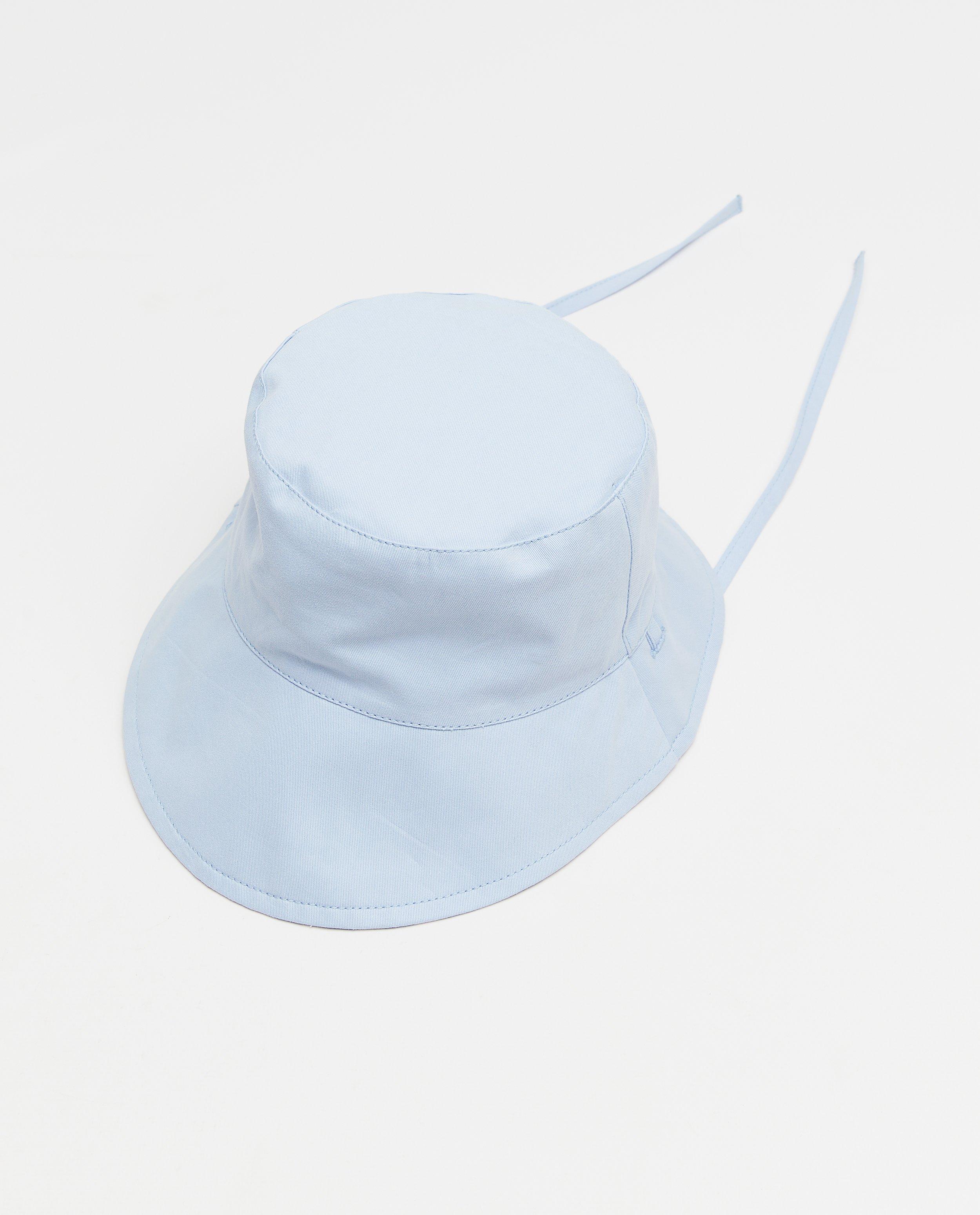 Bonneterie - Chapeau de soleil réversible avec rabat de cou