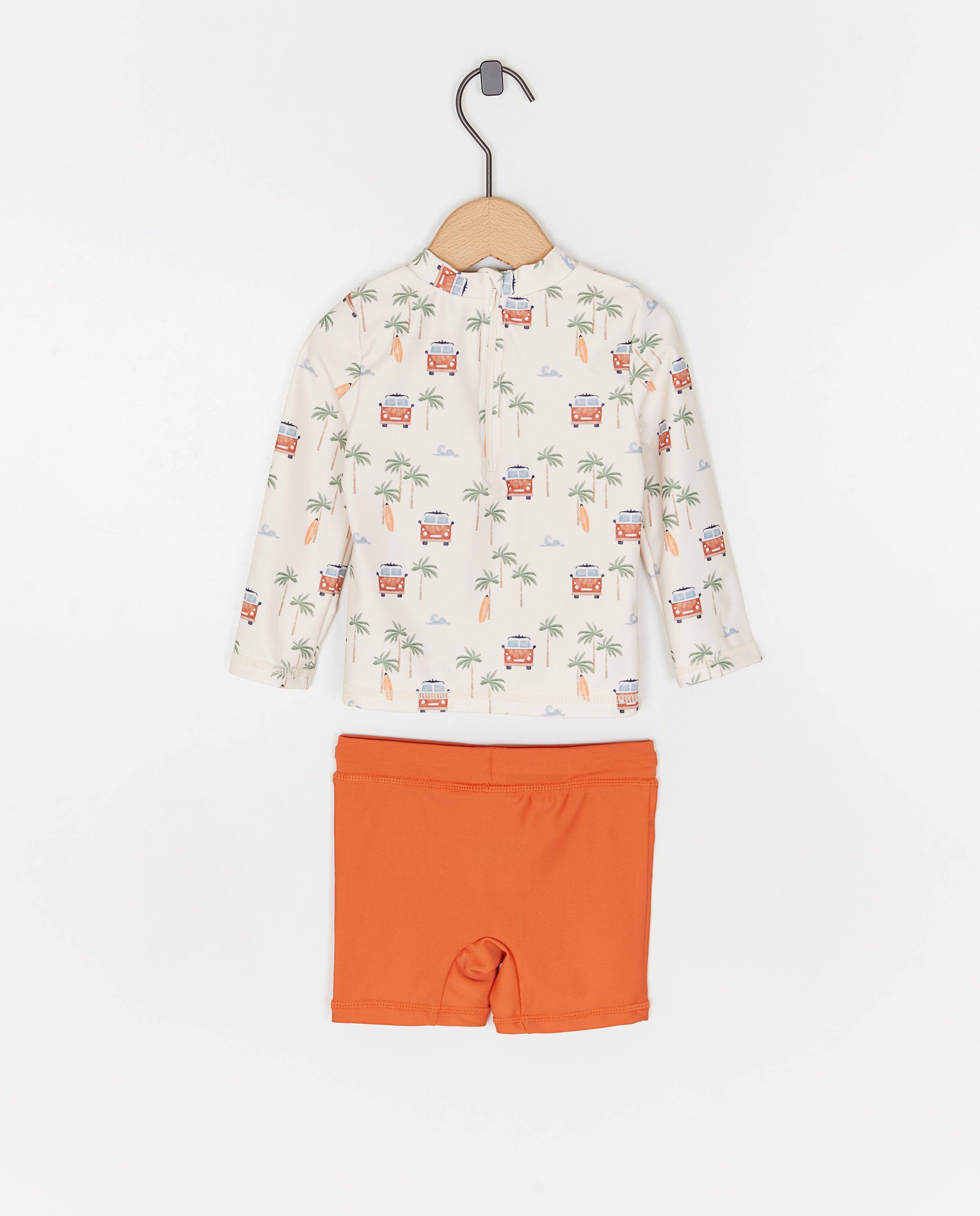Zwemkleding - Zwemset: top + short, UPF 50+, 62-104