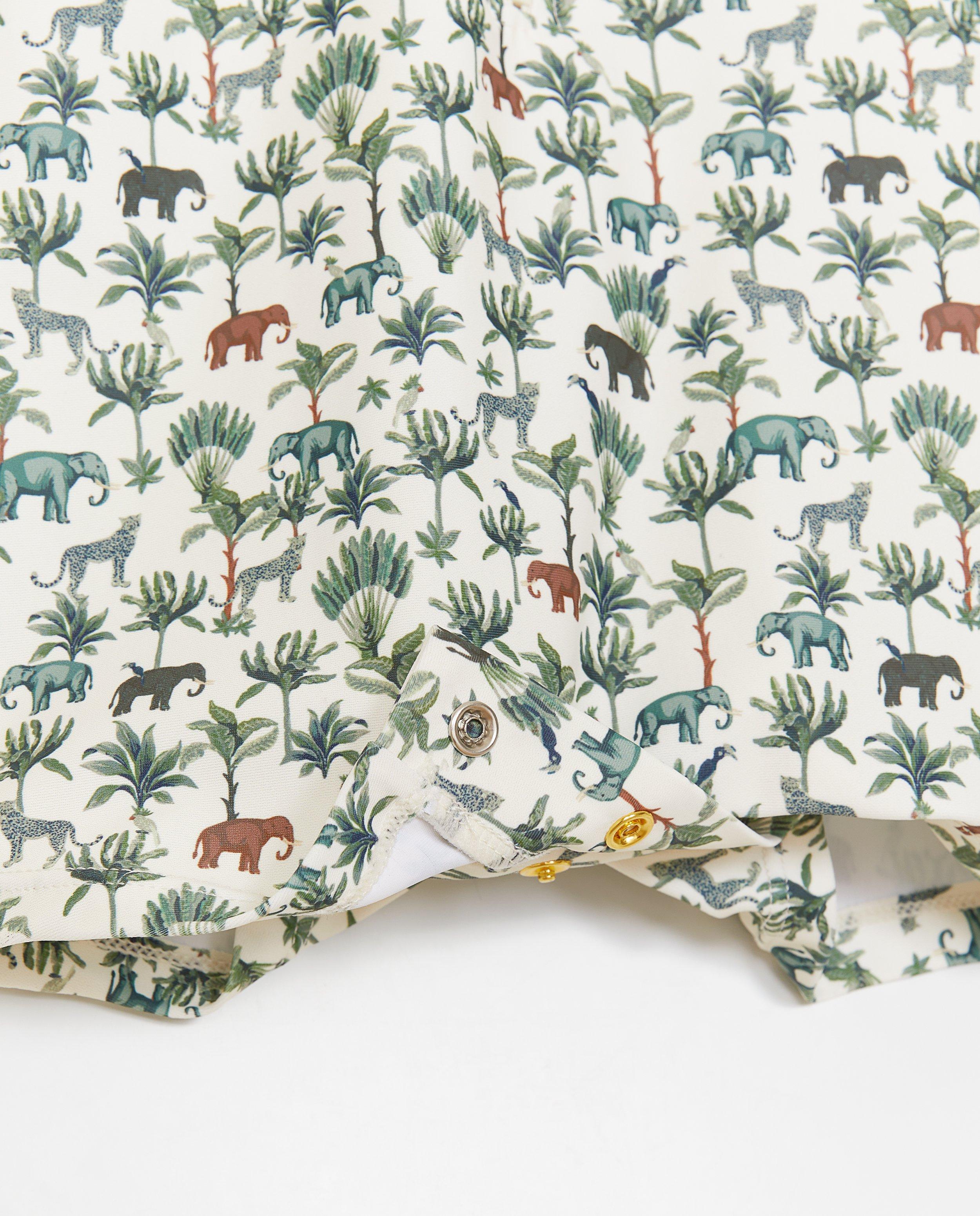 Zwemkleding - Zwempak met print, UPF 50+, 62-104