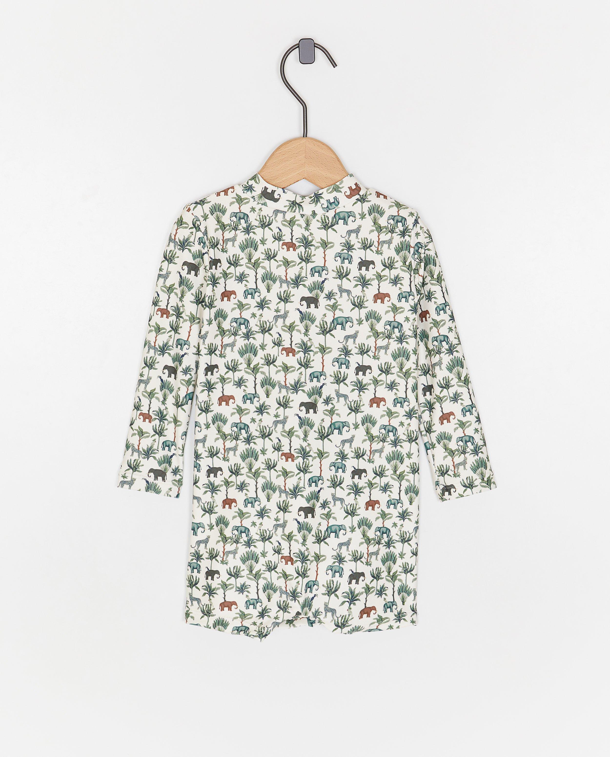 Zwemkleding - Zwempak met print, UPF 50+, 62-104