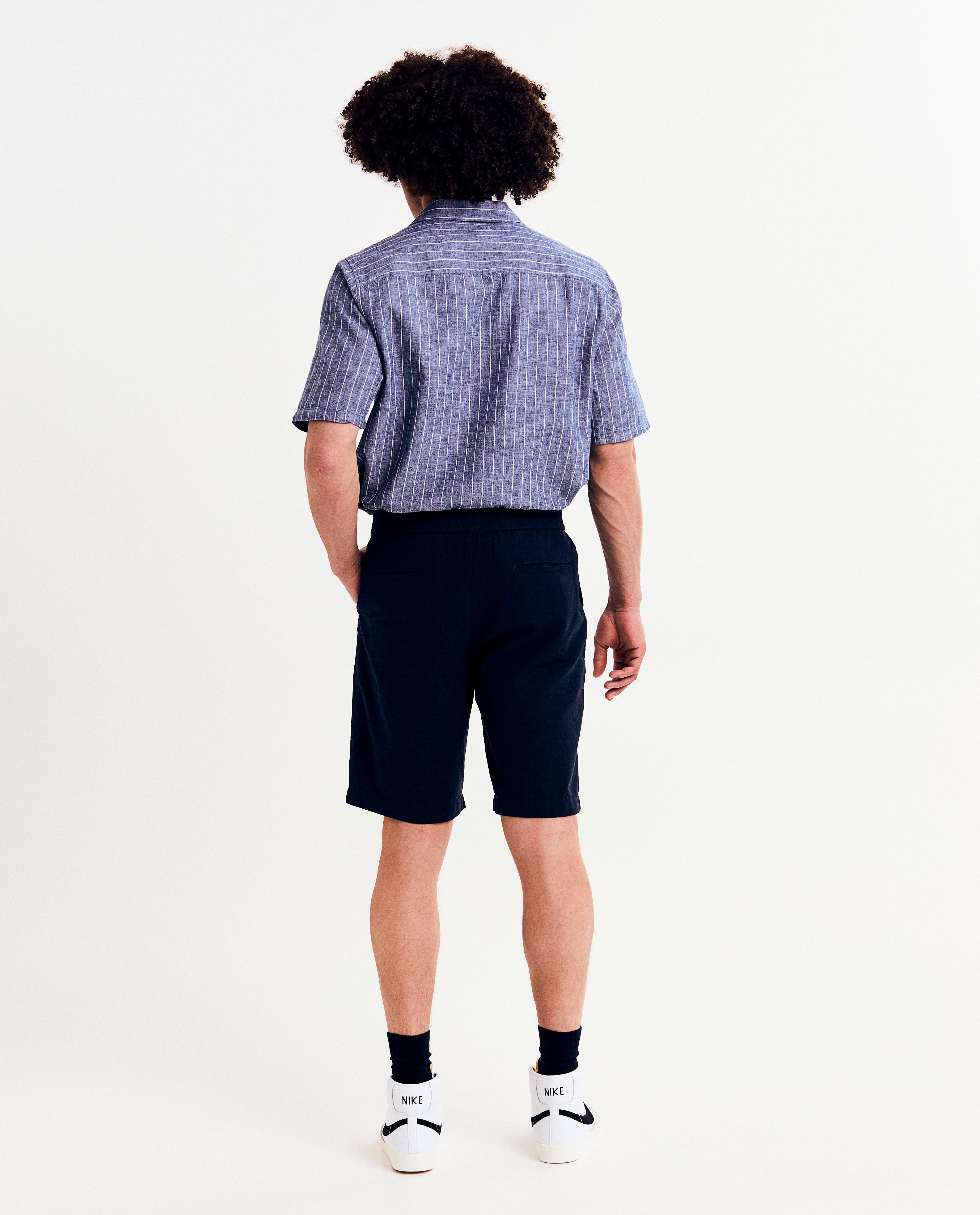 Shorten - Short met linnen, relaxed fit
