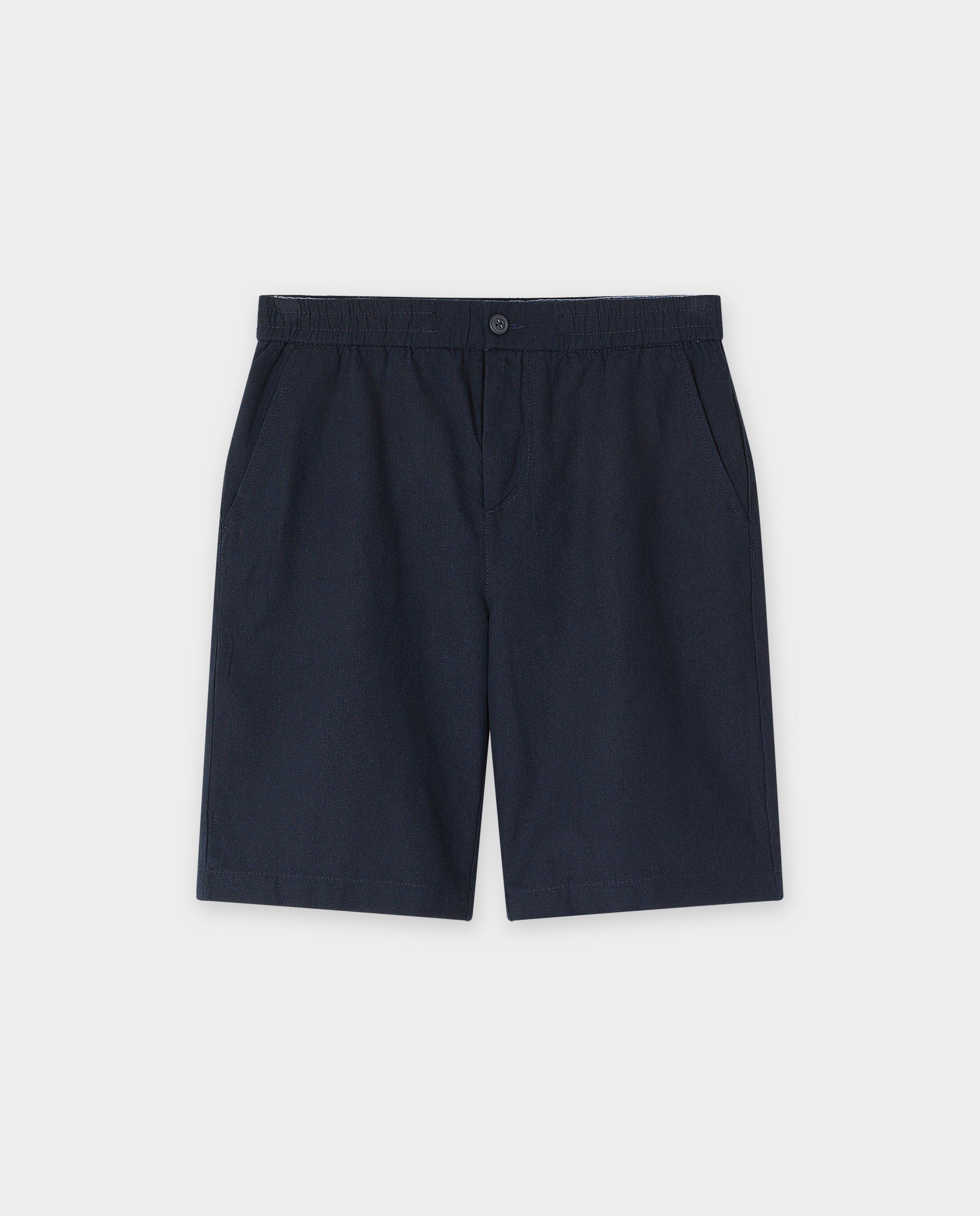 Shorten - Short met linnen, relaxed fit