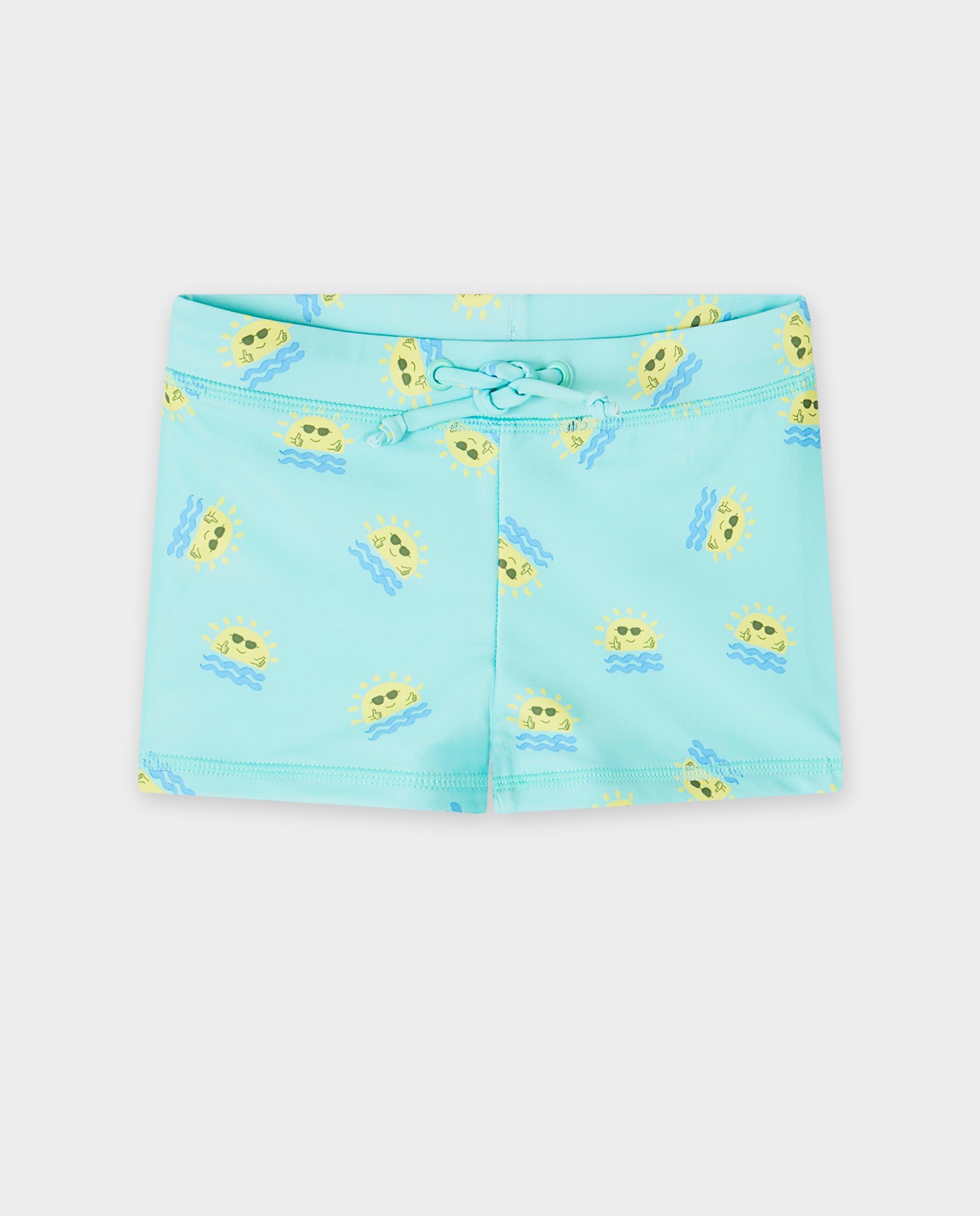 Zwembroek met print zonnetjes, 92-128 - null - Kidz Nation