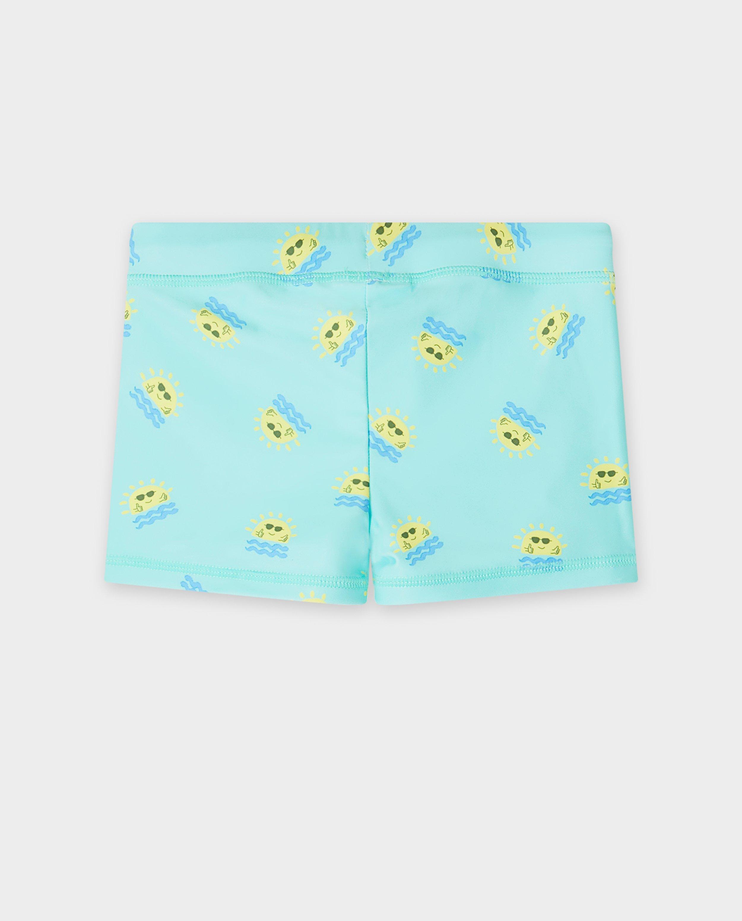 Zwemkleding - Zwembroek met print zonnetjes, U¨PF 50+, 92-128