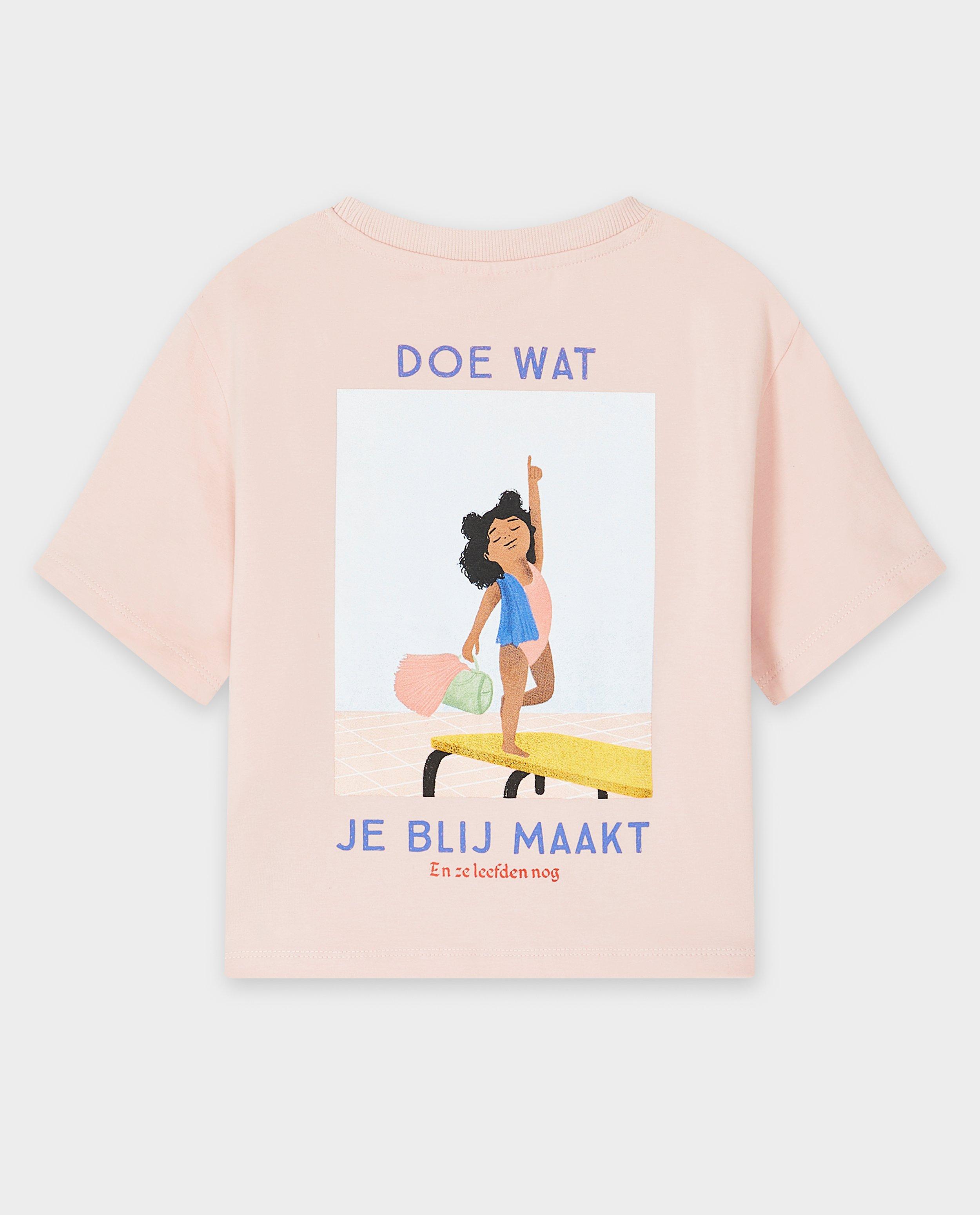 T-shirts - T-shirt met backprint, unisex