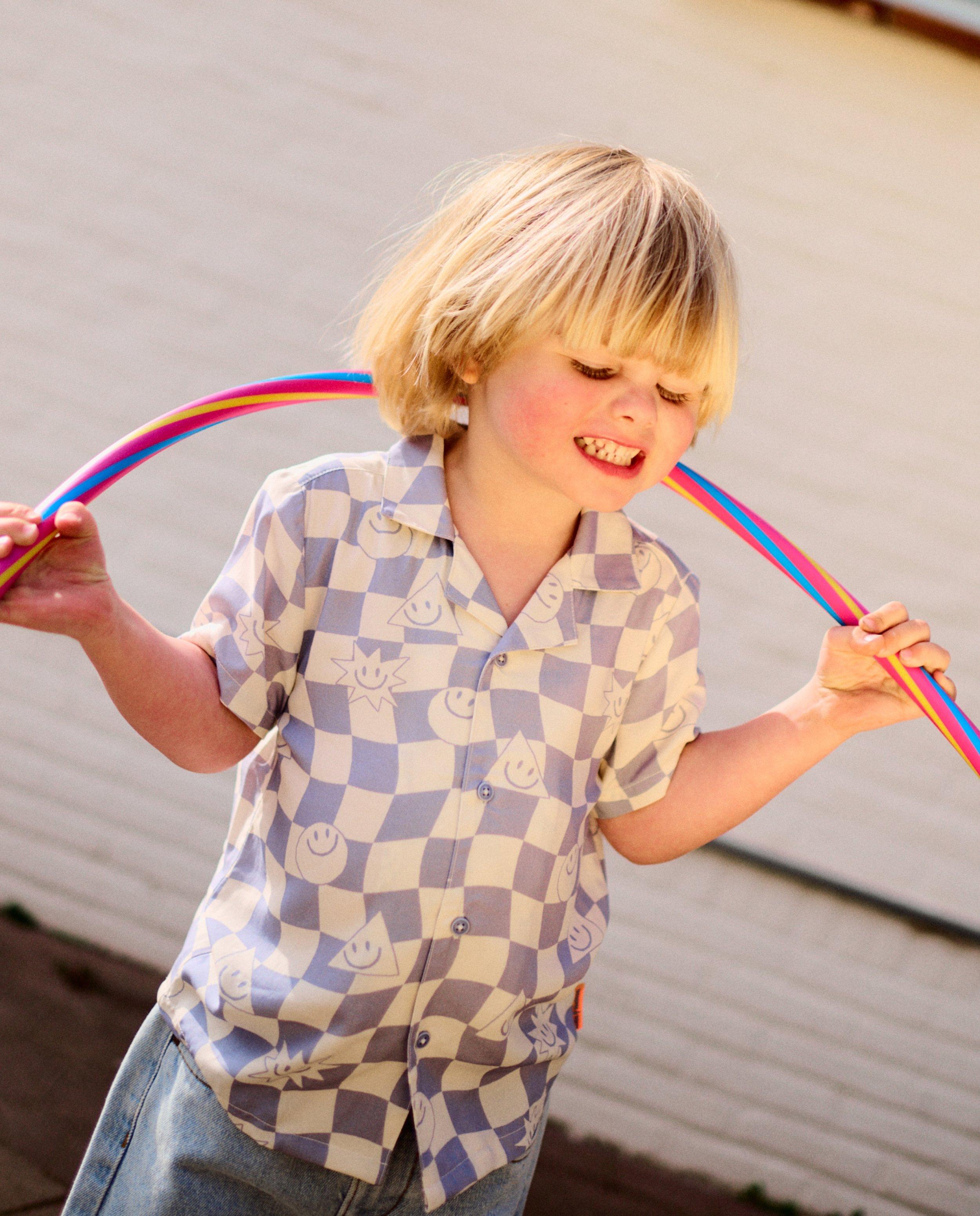 Hemd met ruiten, 92-128 - null - Kidz Nation
