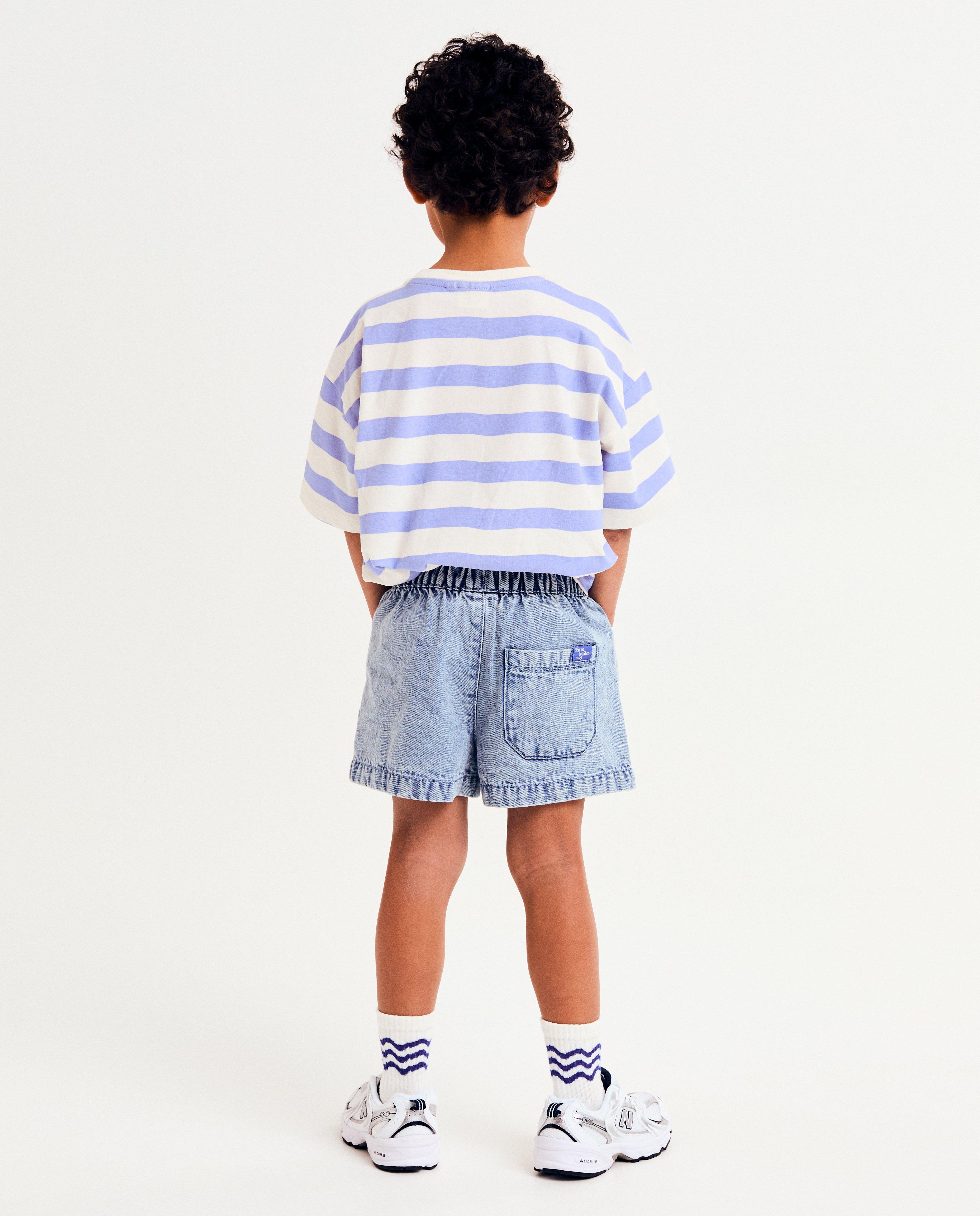 Shorten - Blauwe jeansshort, unisex