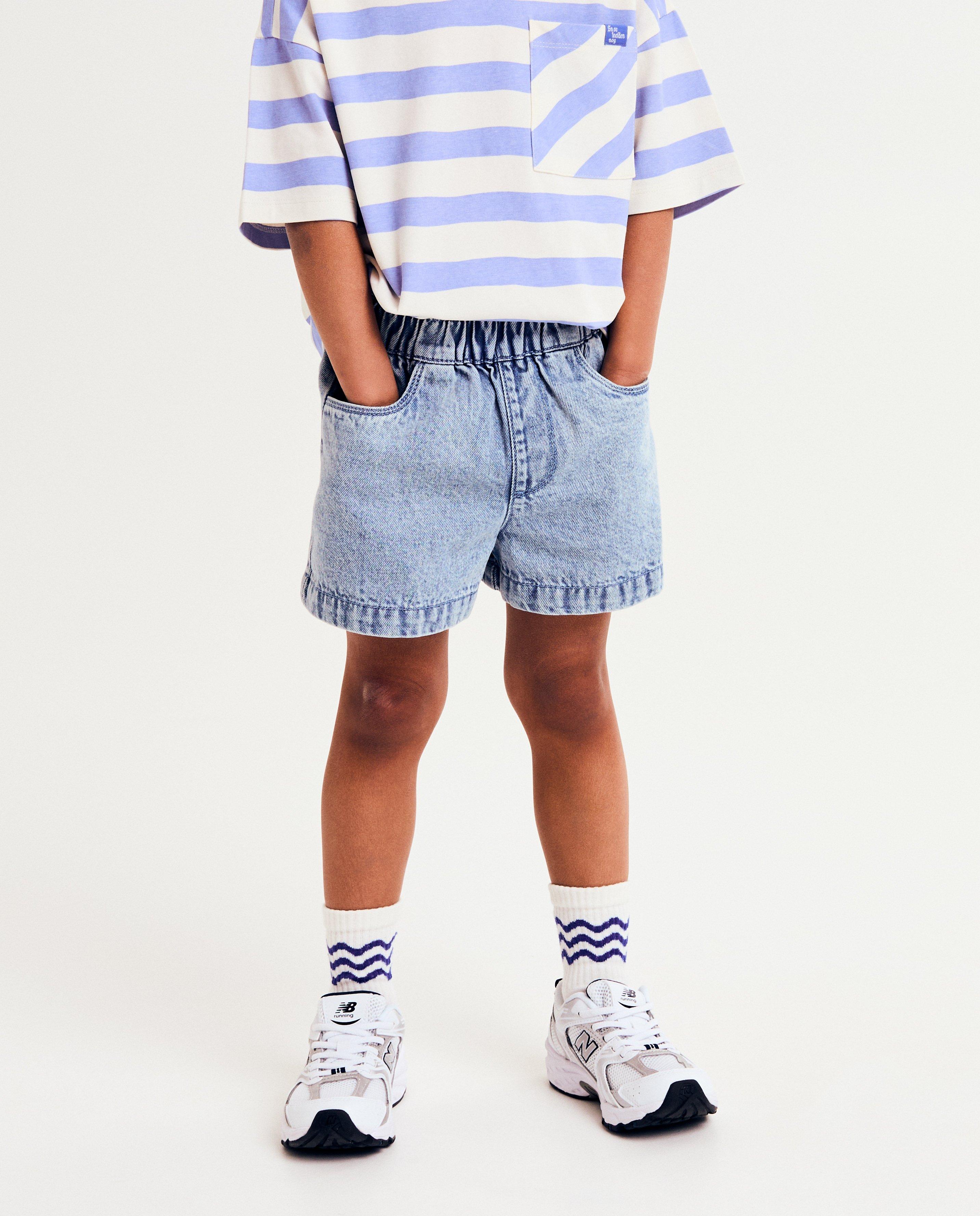 Shorten - Blauwe jeansshort, unisex