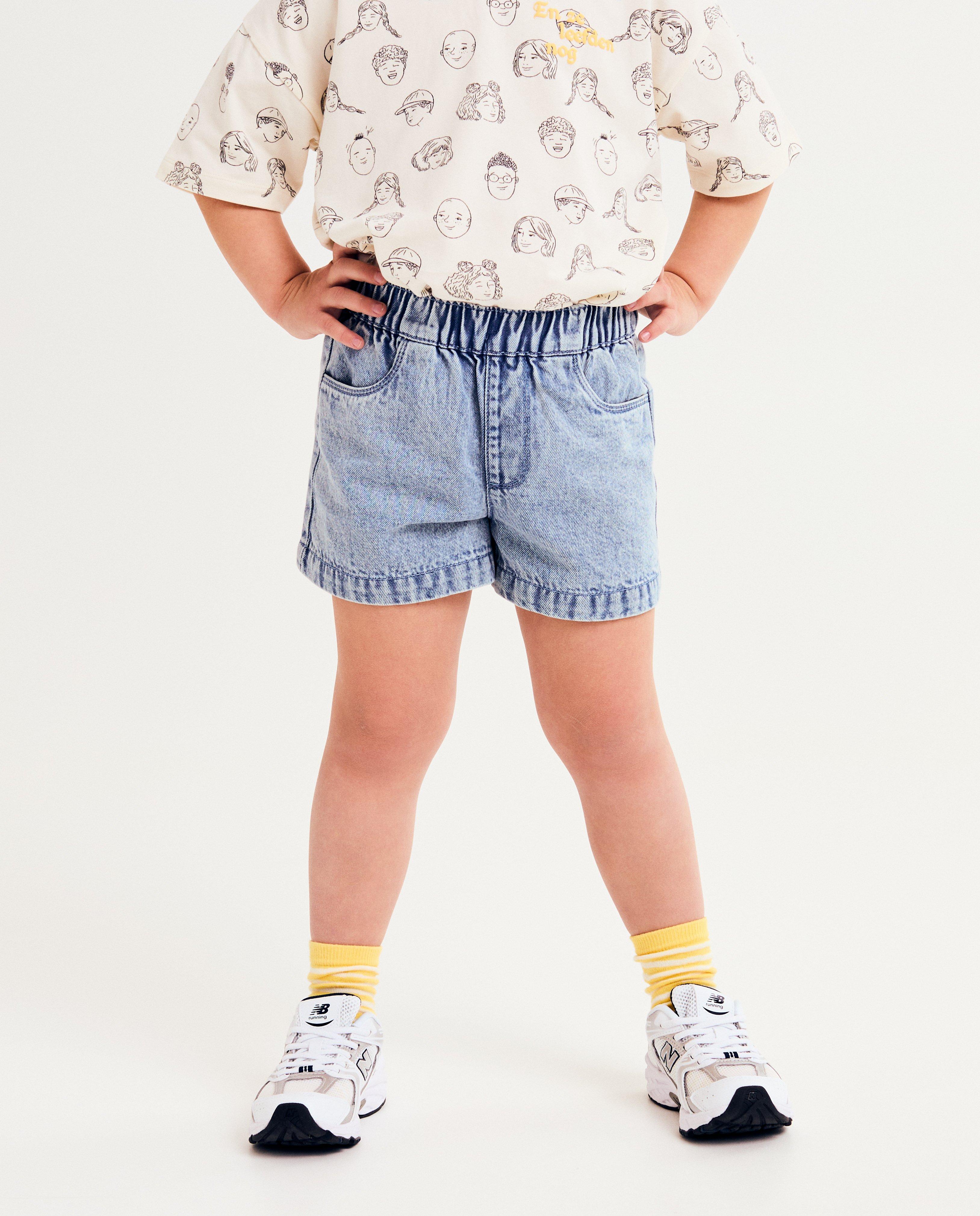 Shorten - Blauwe jeansshort, unisex