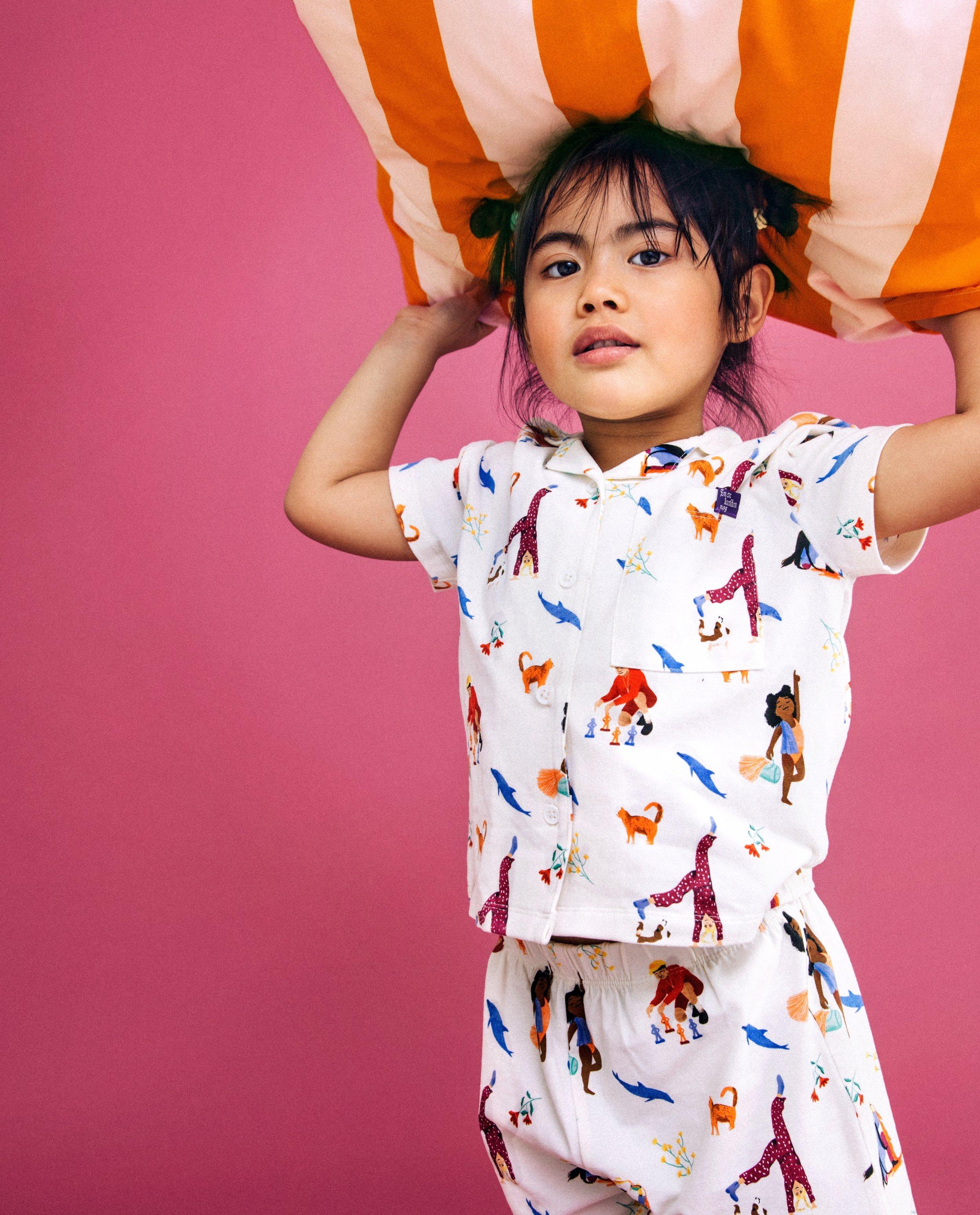 Pyjama met print, unisex