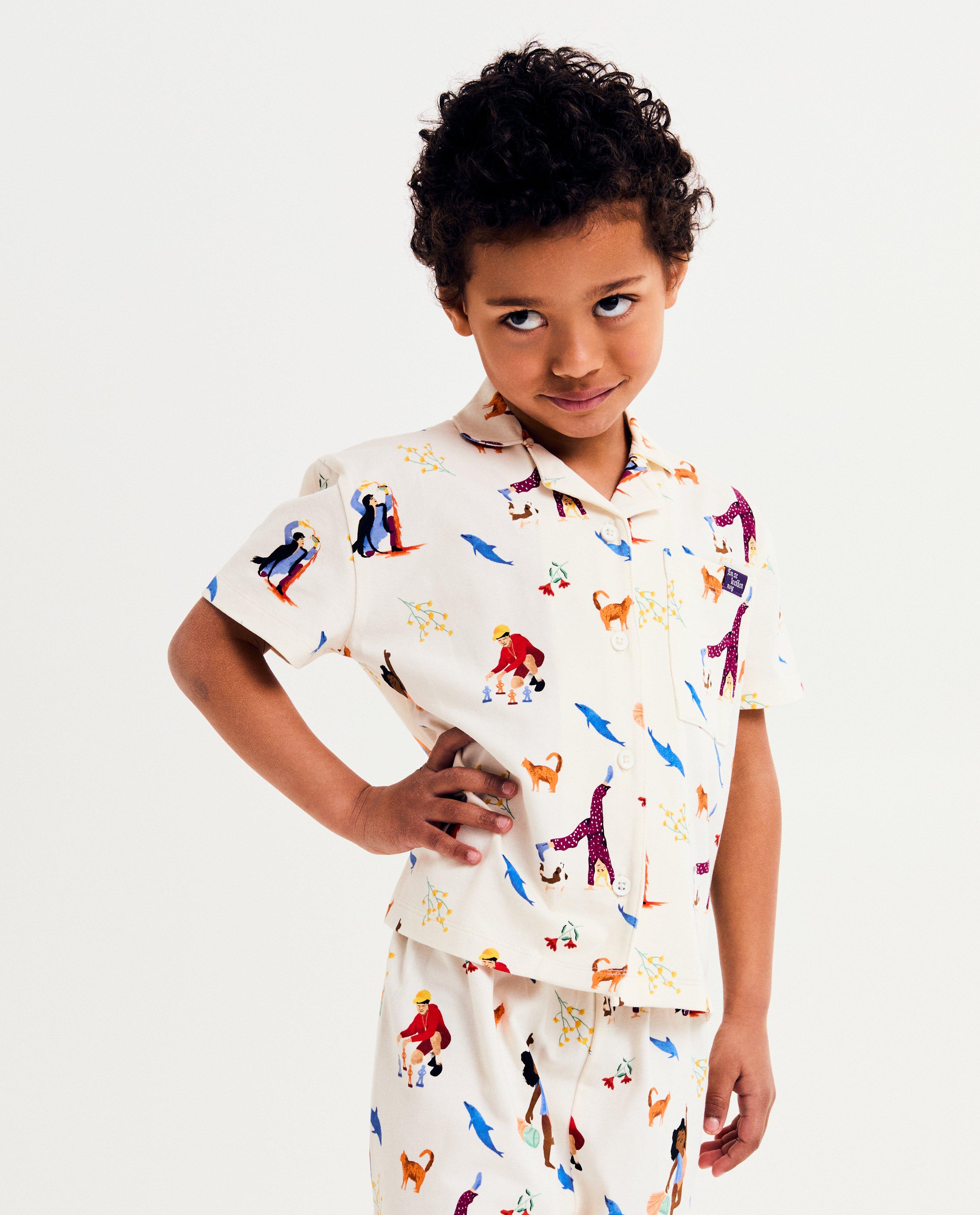 Nachtkleding - Pyjama met print, unisex