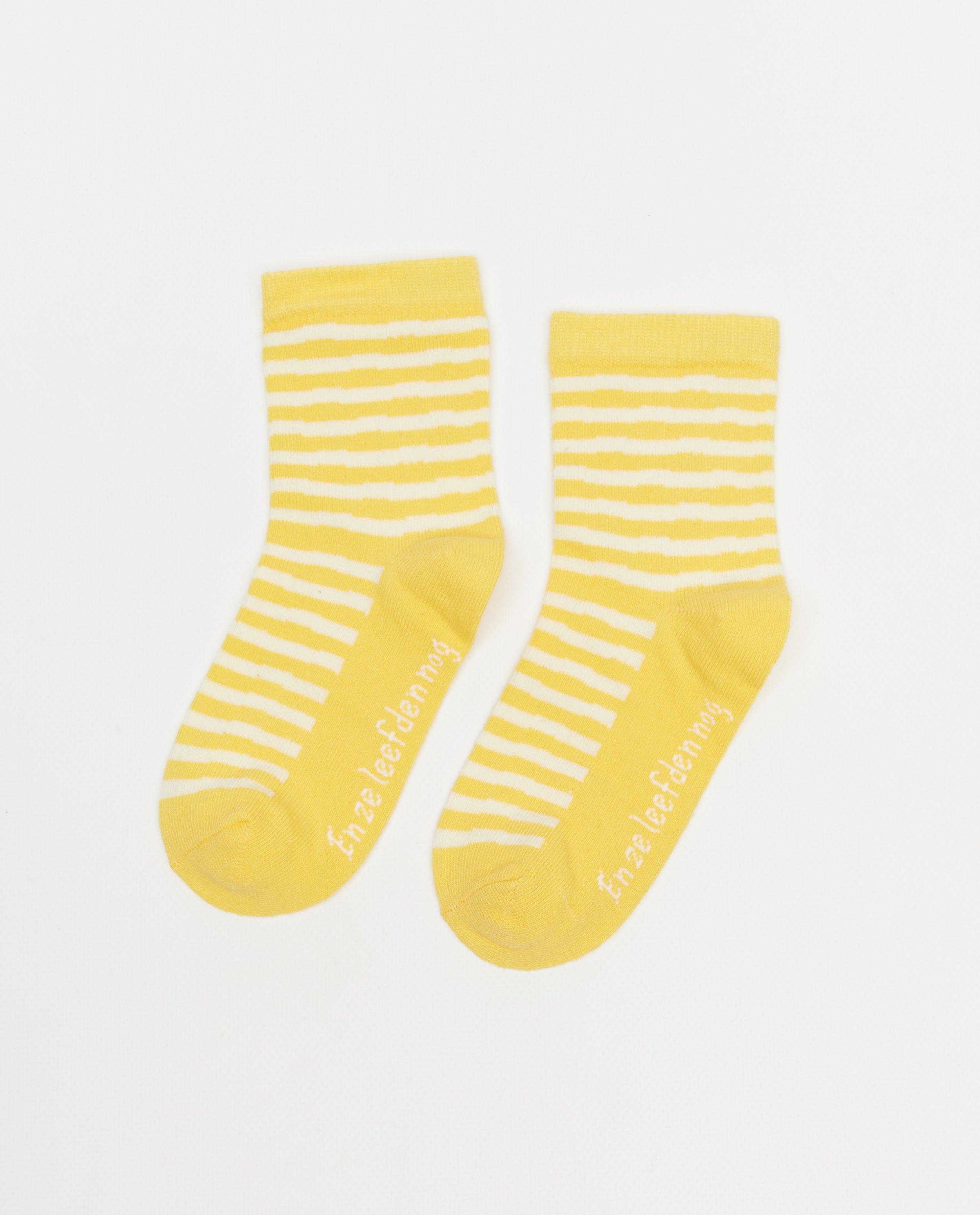 Kousen met strepen, unisex - null - Elisabeth Lucie Baeten