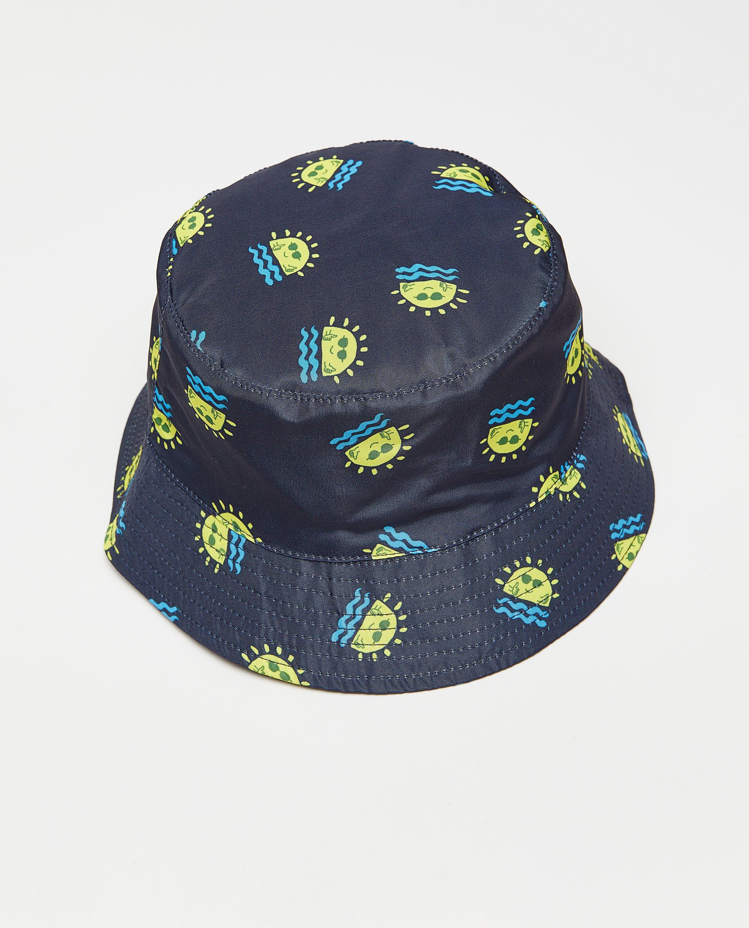 Breigoed - Zonnehoedje met print zonnen