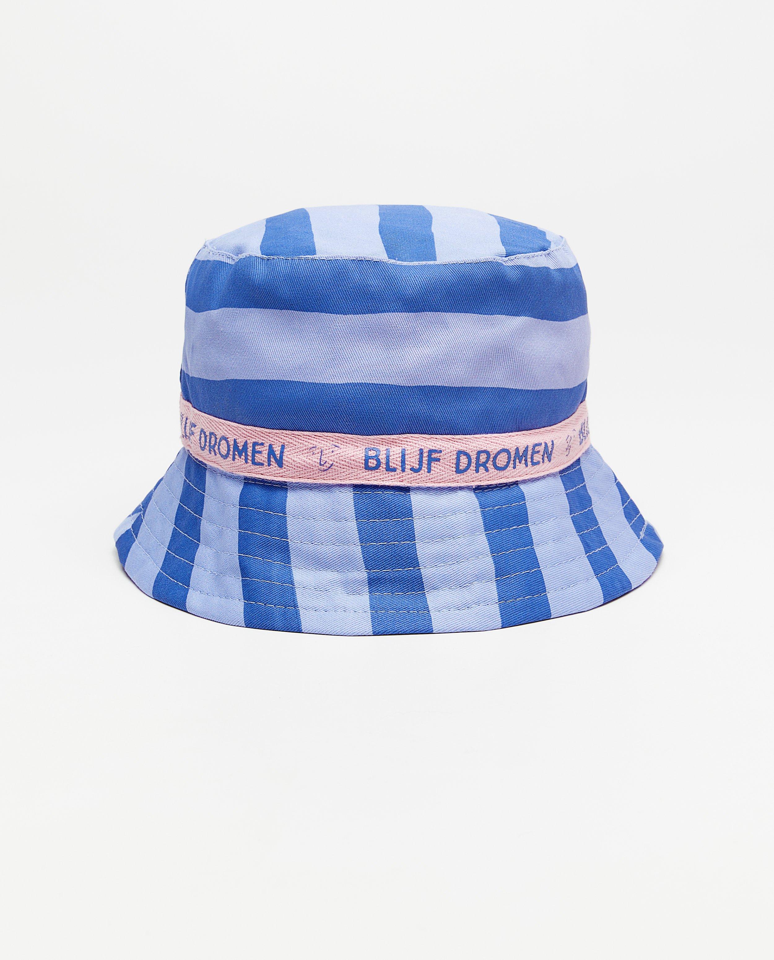 Breigoed - Zonnehoedje met strepen, unisex