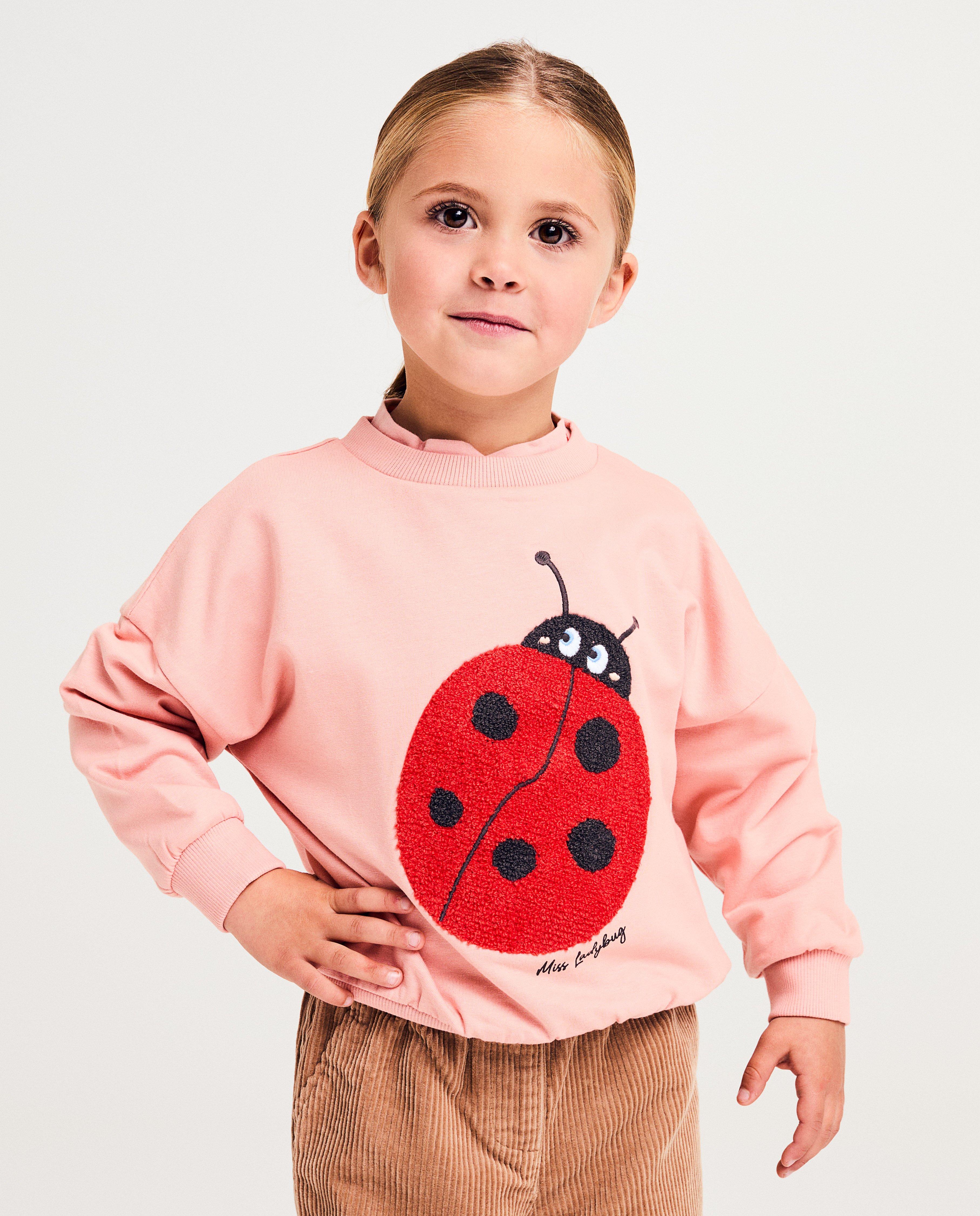 Sweat avec une coccinelle en fil bouclette - null - Milla Star