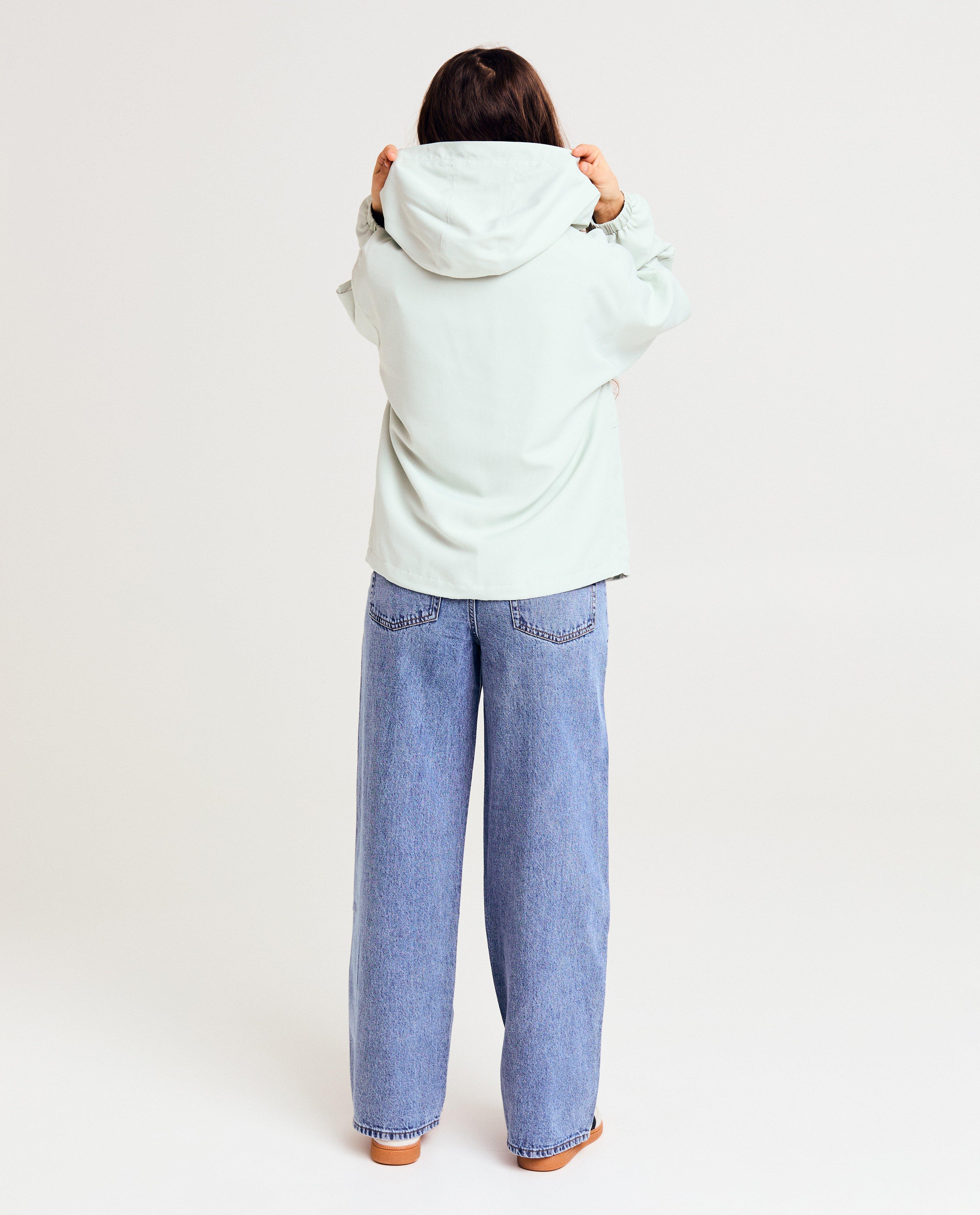 Poncho's en teddy's - Lichtgroene jas