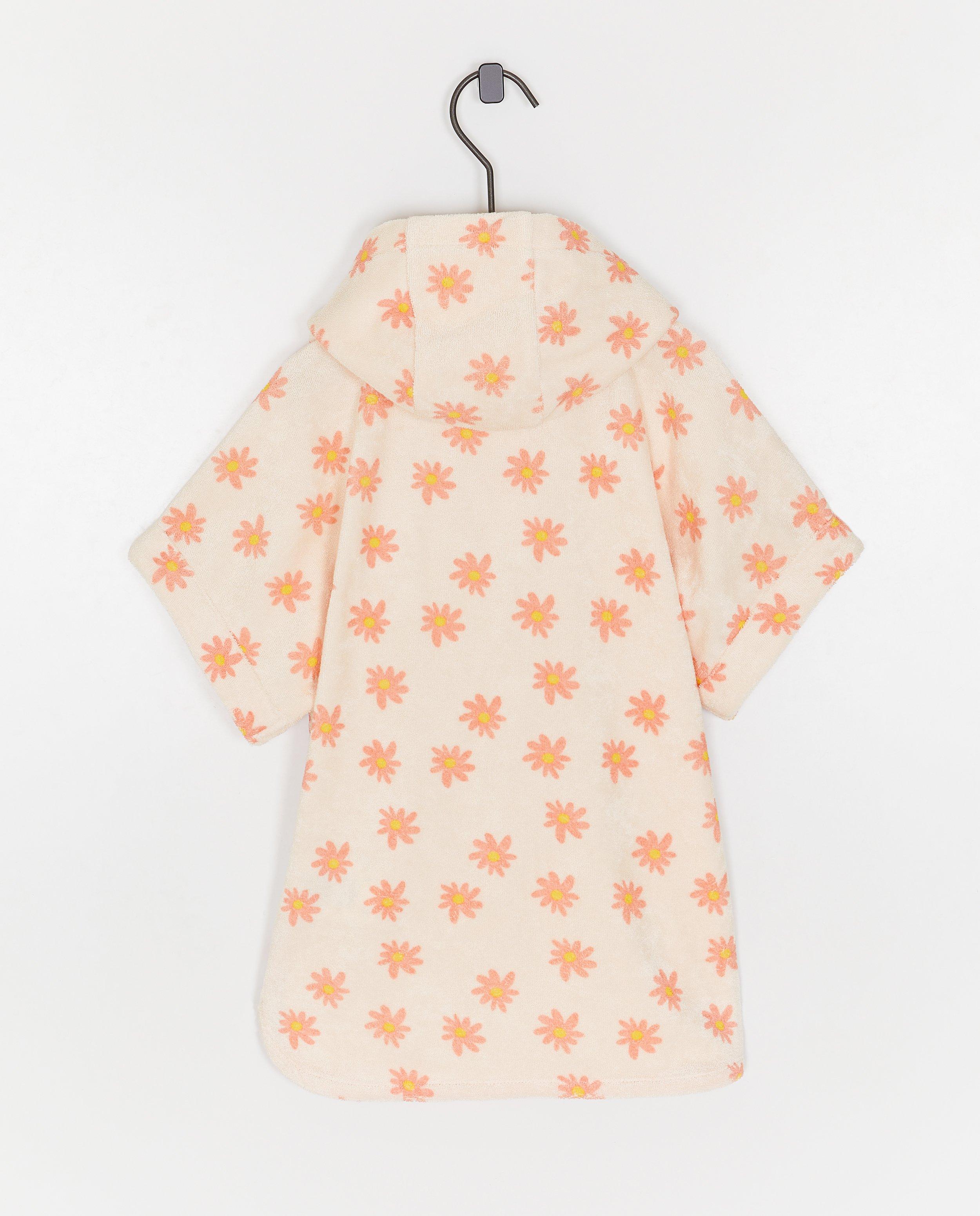 Zwemkleding - Badponcho met bloemenprint, 62-104