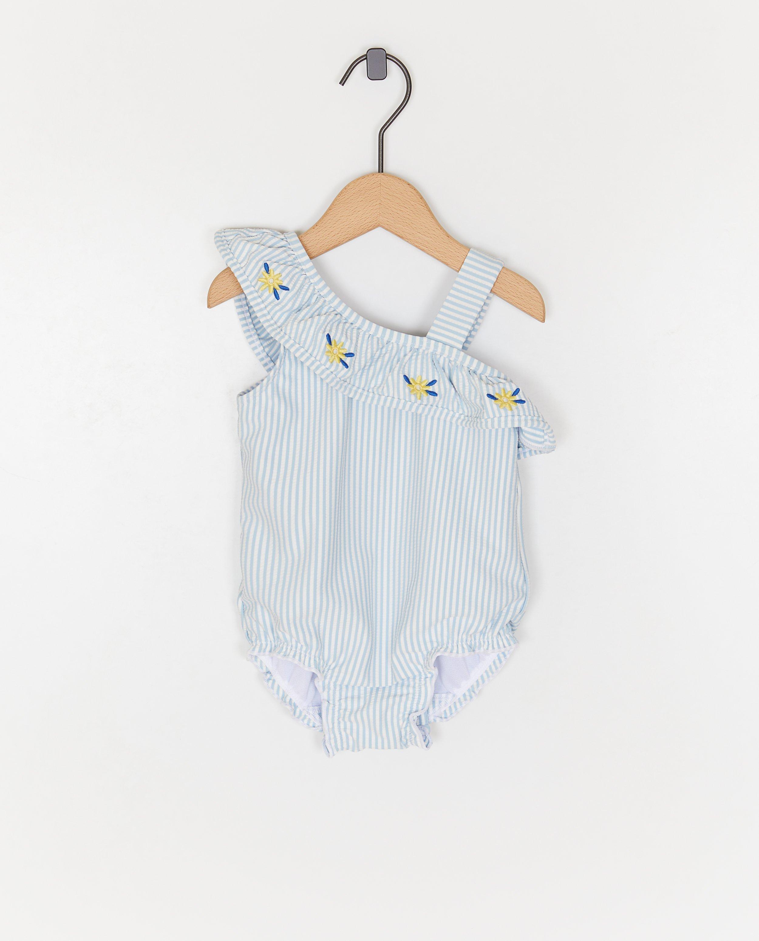 Badpak met volantboord, UPF 50+, 62-104 - null - Familystories