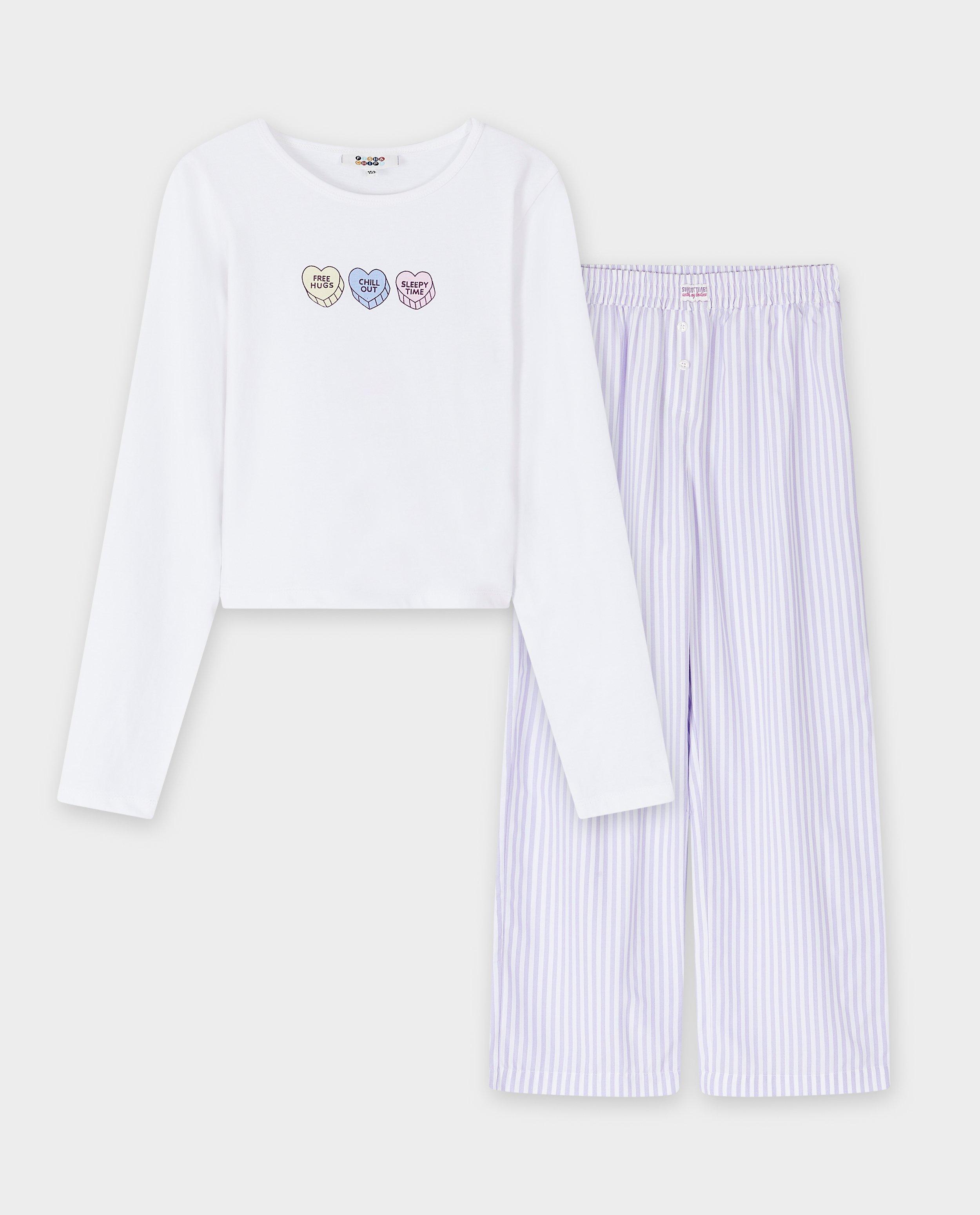 Nachtkleding - Pyjama met print