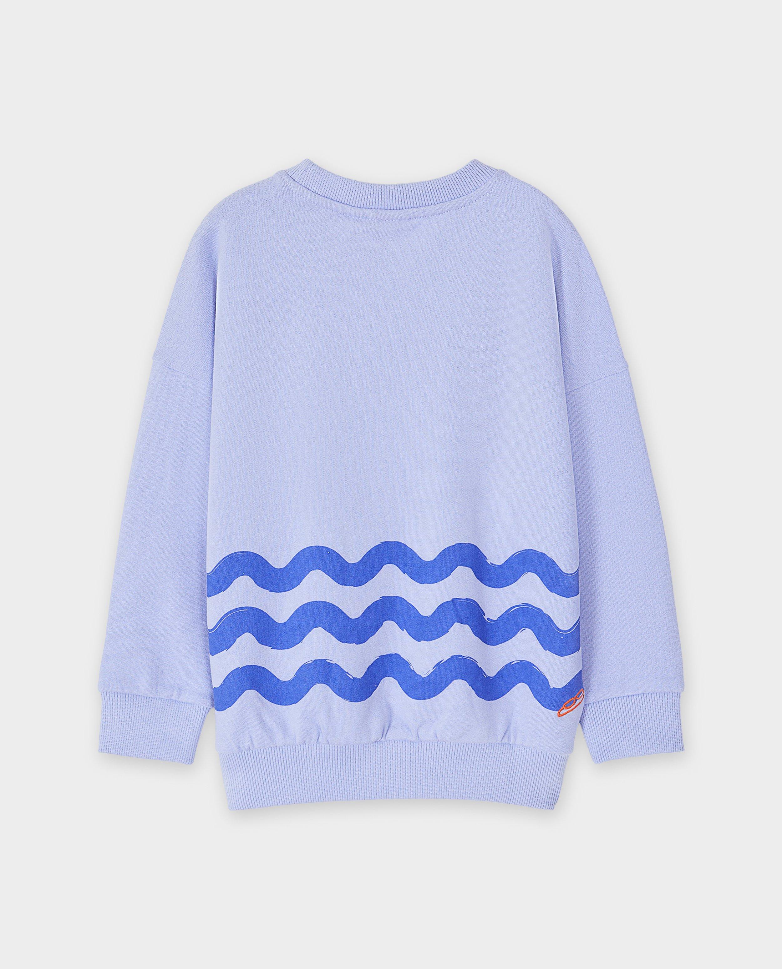 Sweaters - Sweater met golvende strepen, unisex