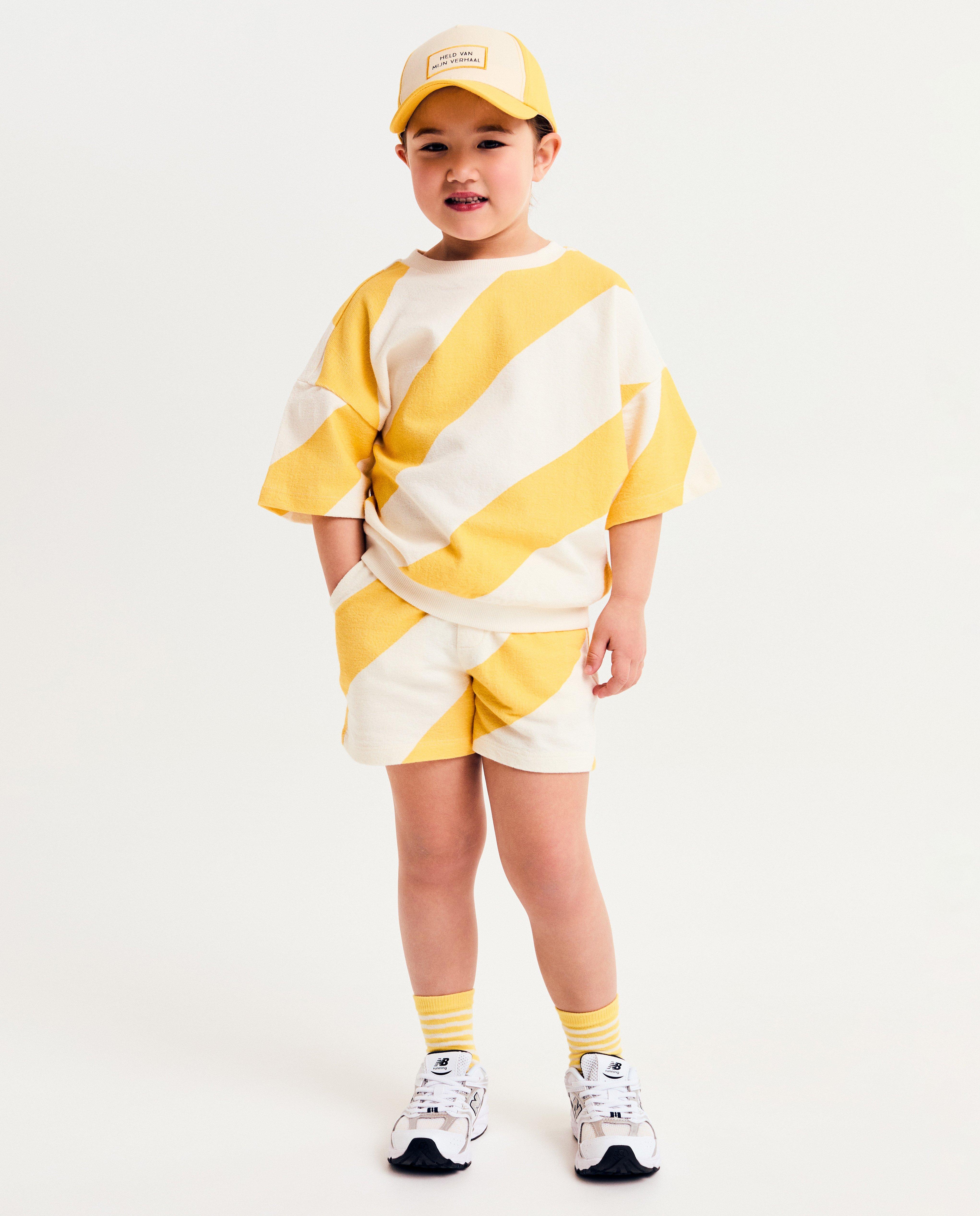 Shorten - Short met strepen, unisex