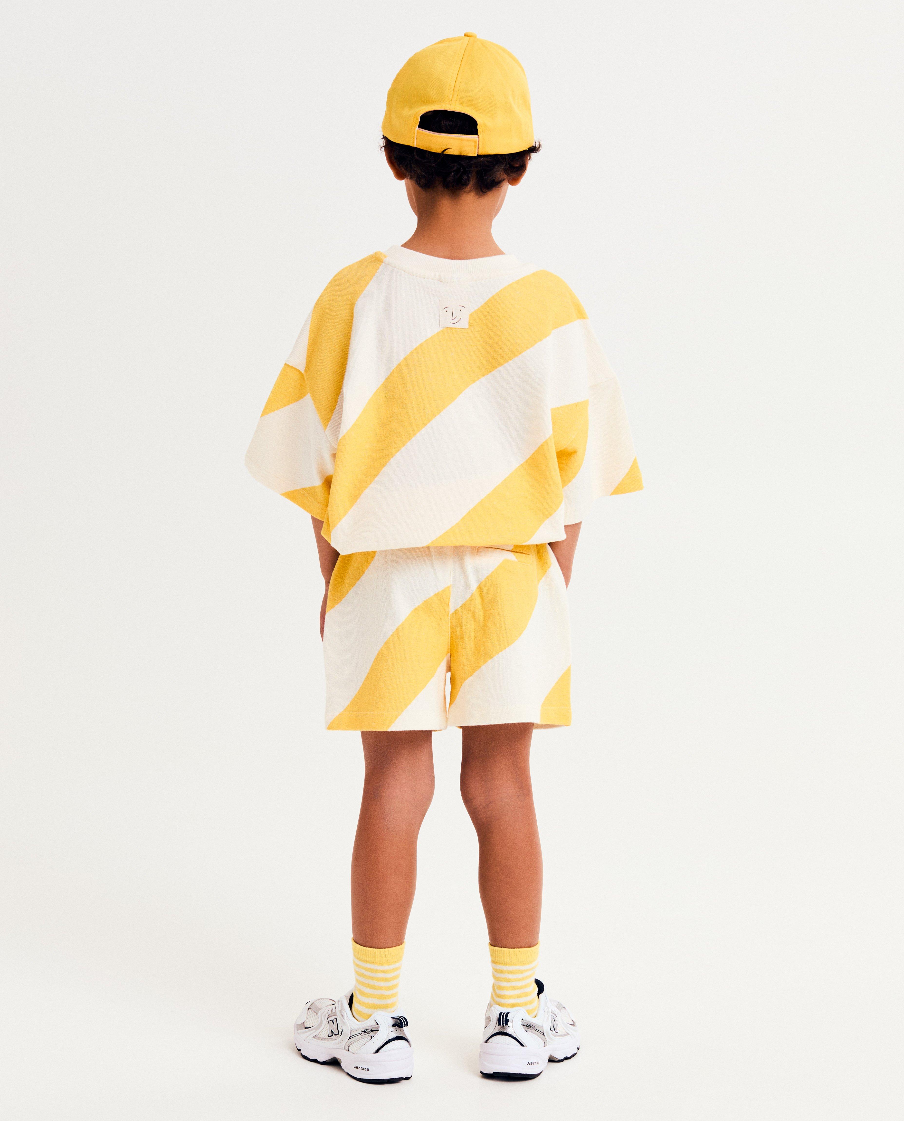 Shorten - Short met strepen, unisex