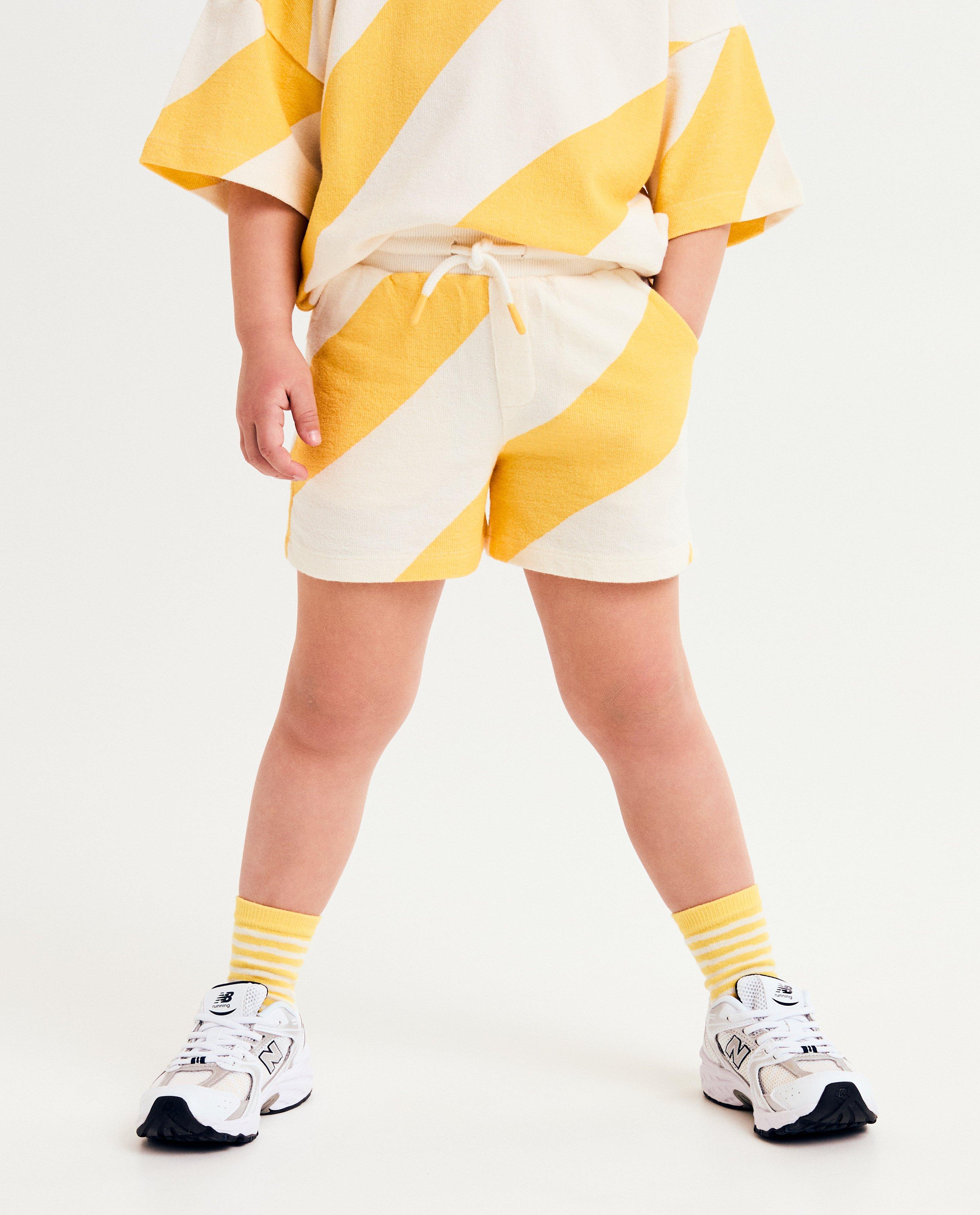 Shorten - Short met strepen, unisex