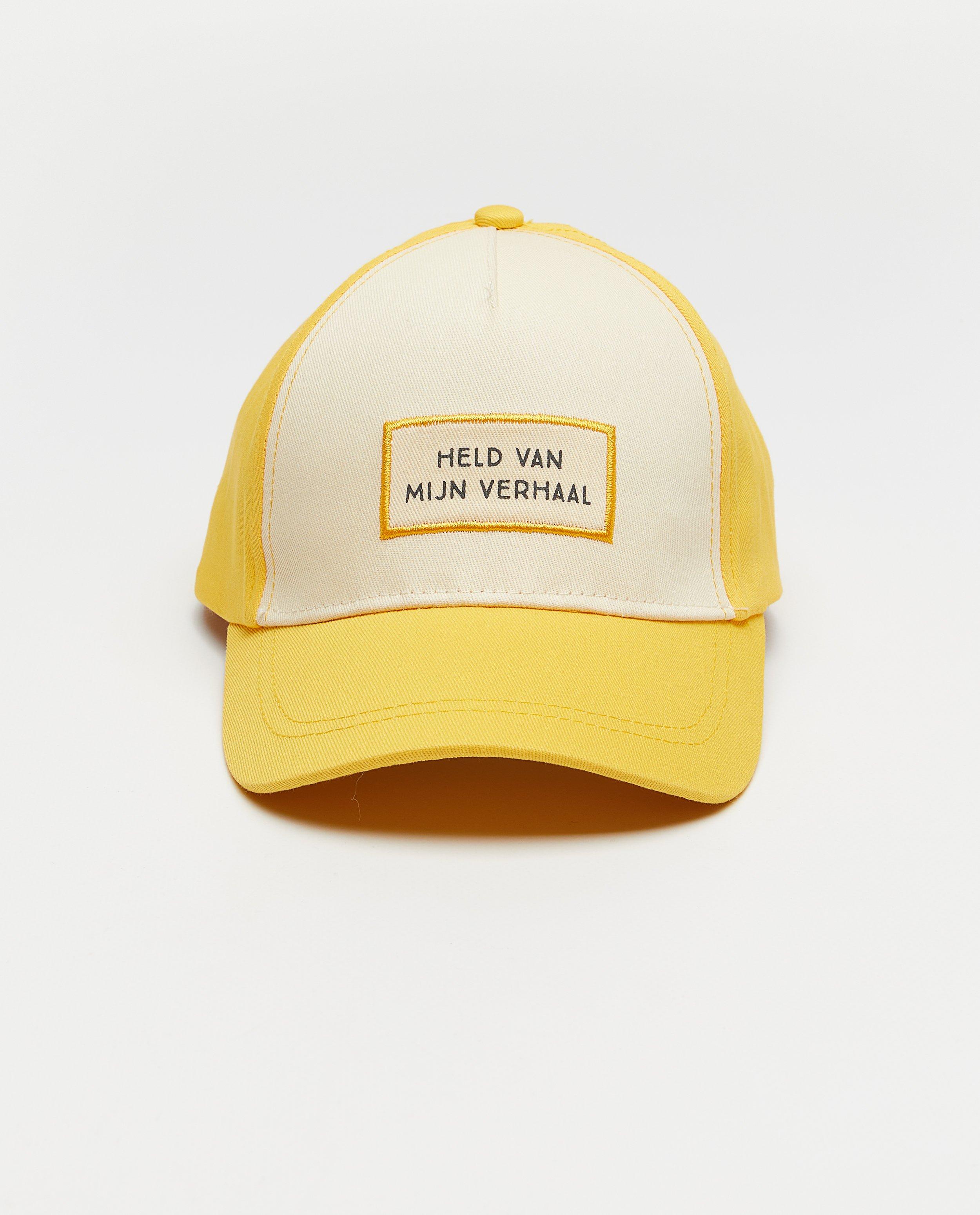 Breigoed - Pet met opschrift Held van mijn verhaal, unisex
